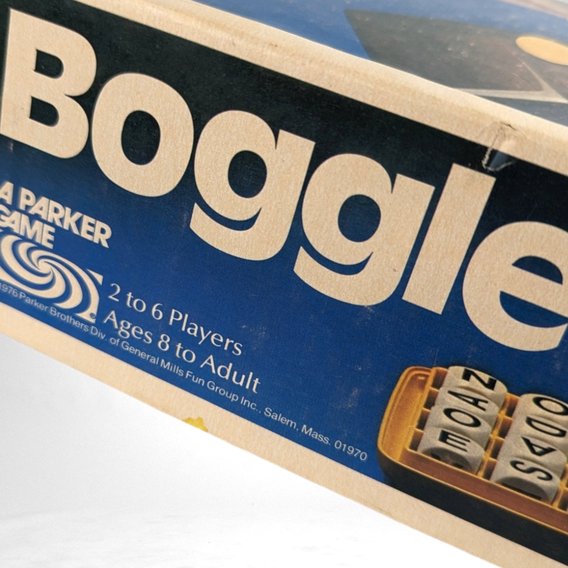 1976 Parker Brothers Boggle Game, Missing Timer