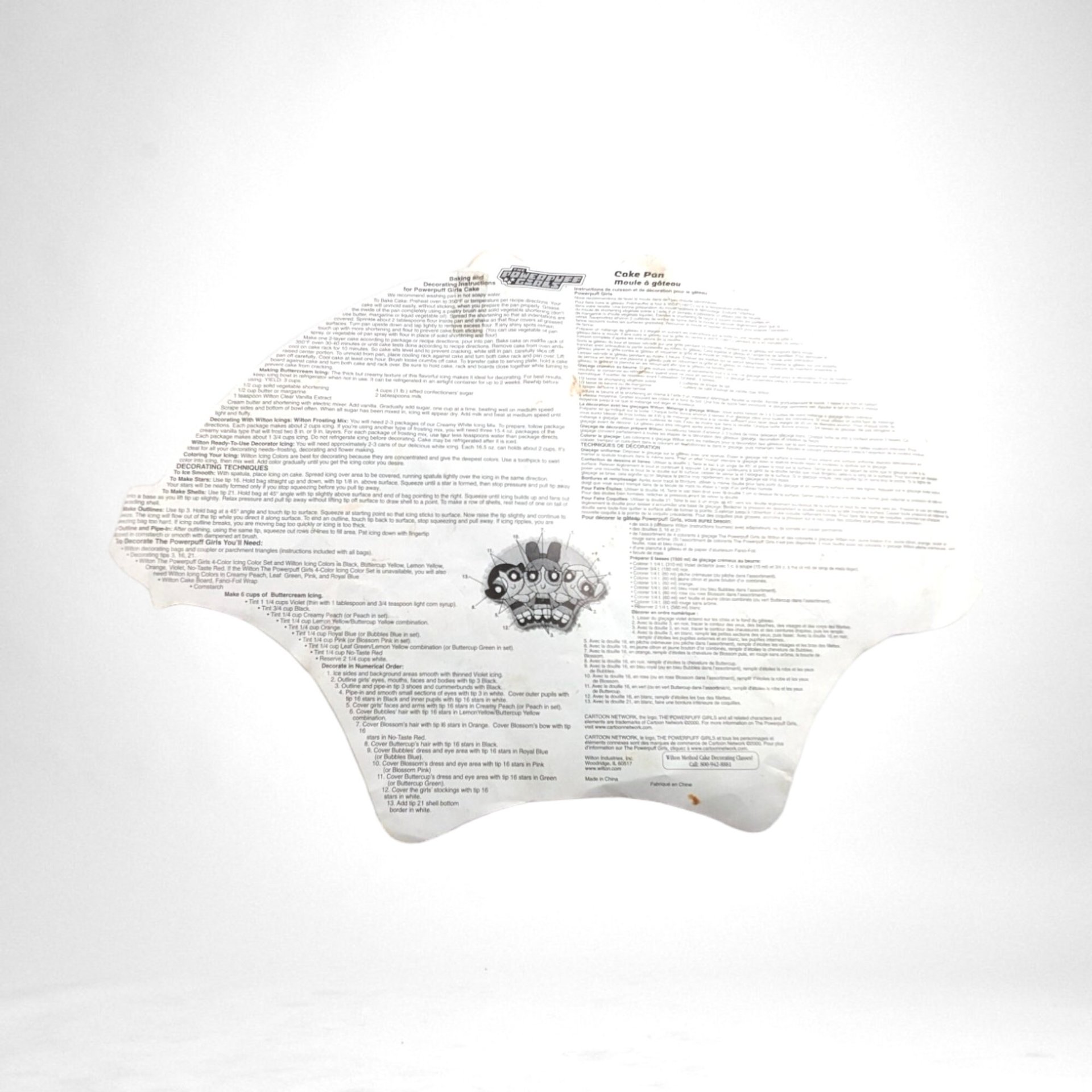 2000 Power Puff Girls Cake Pan