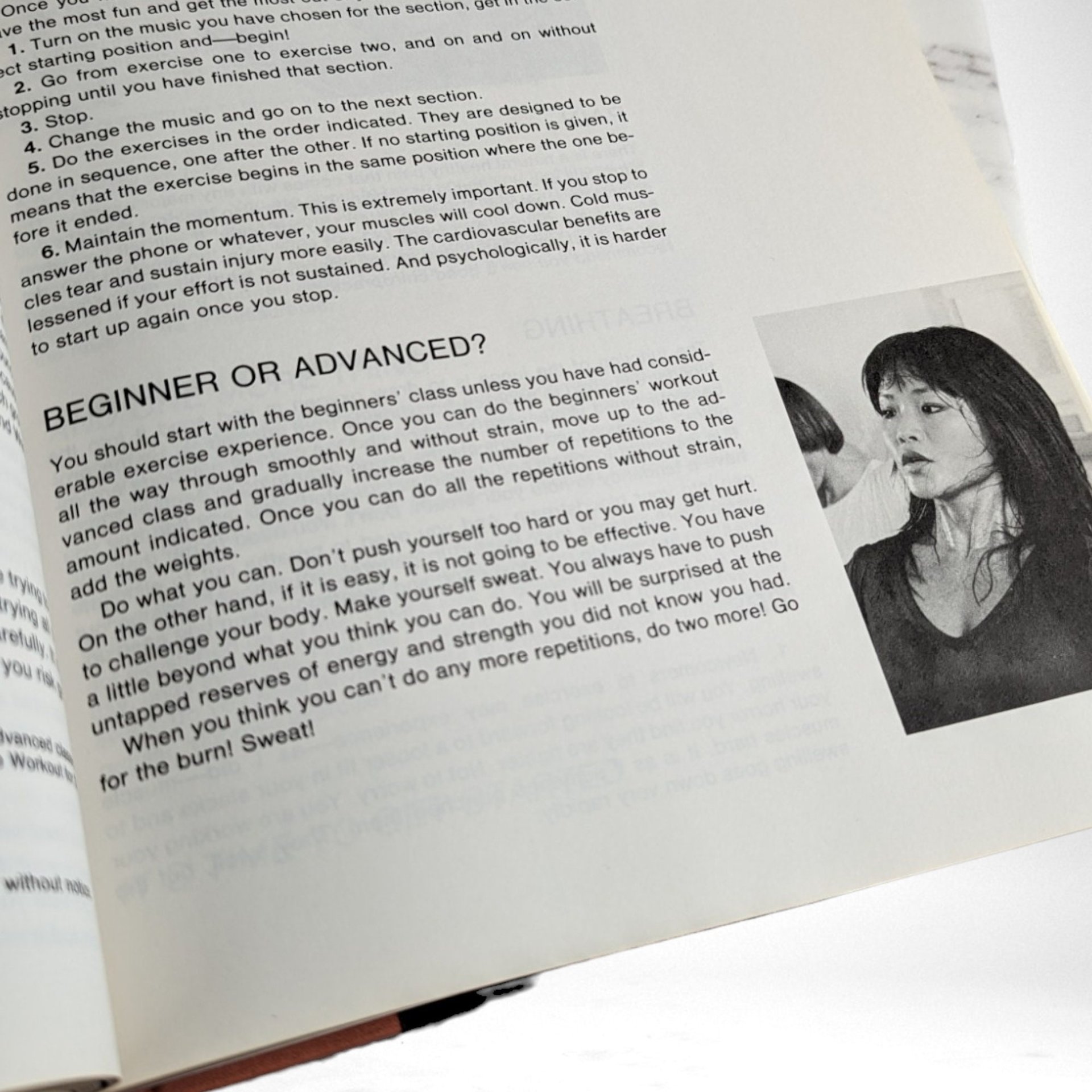 1981 Jane Fonda's Workout Hardcover Book