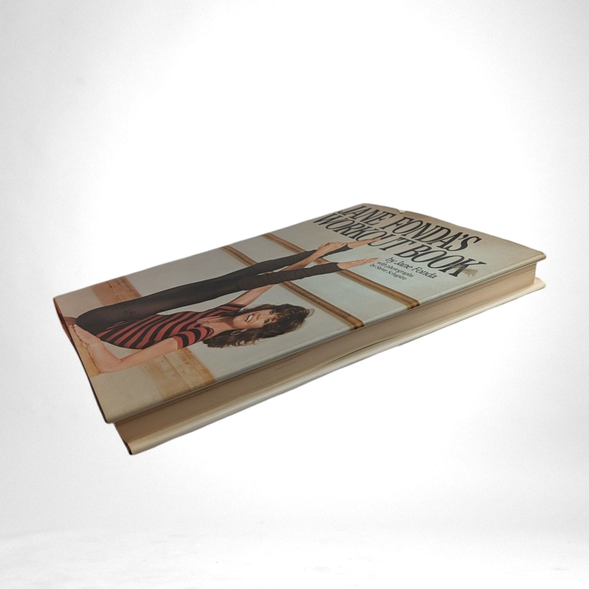 1981 Jane Fonda's Workout Hardcover Book