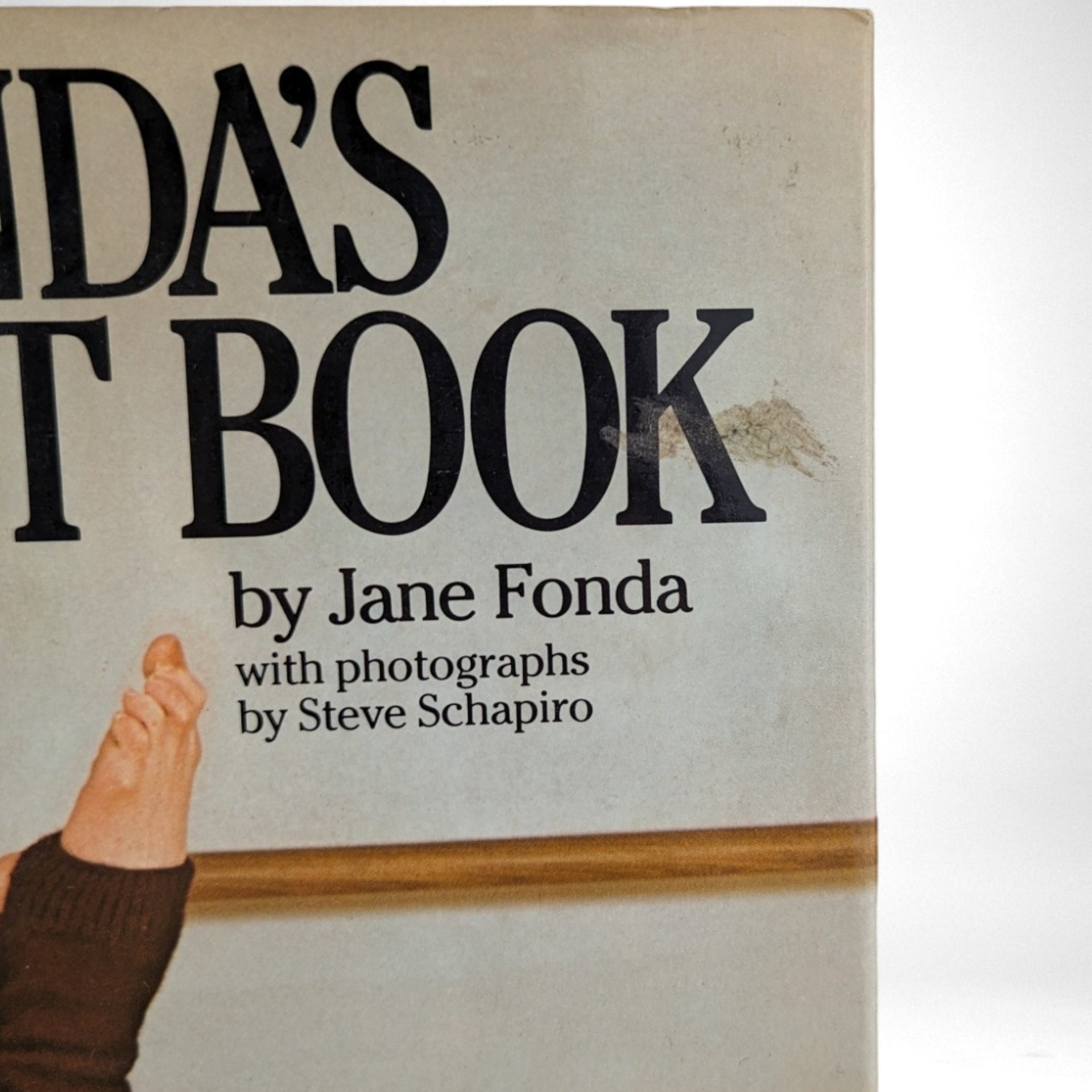 1981 Jane Fonda's Workout Hardcover Book