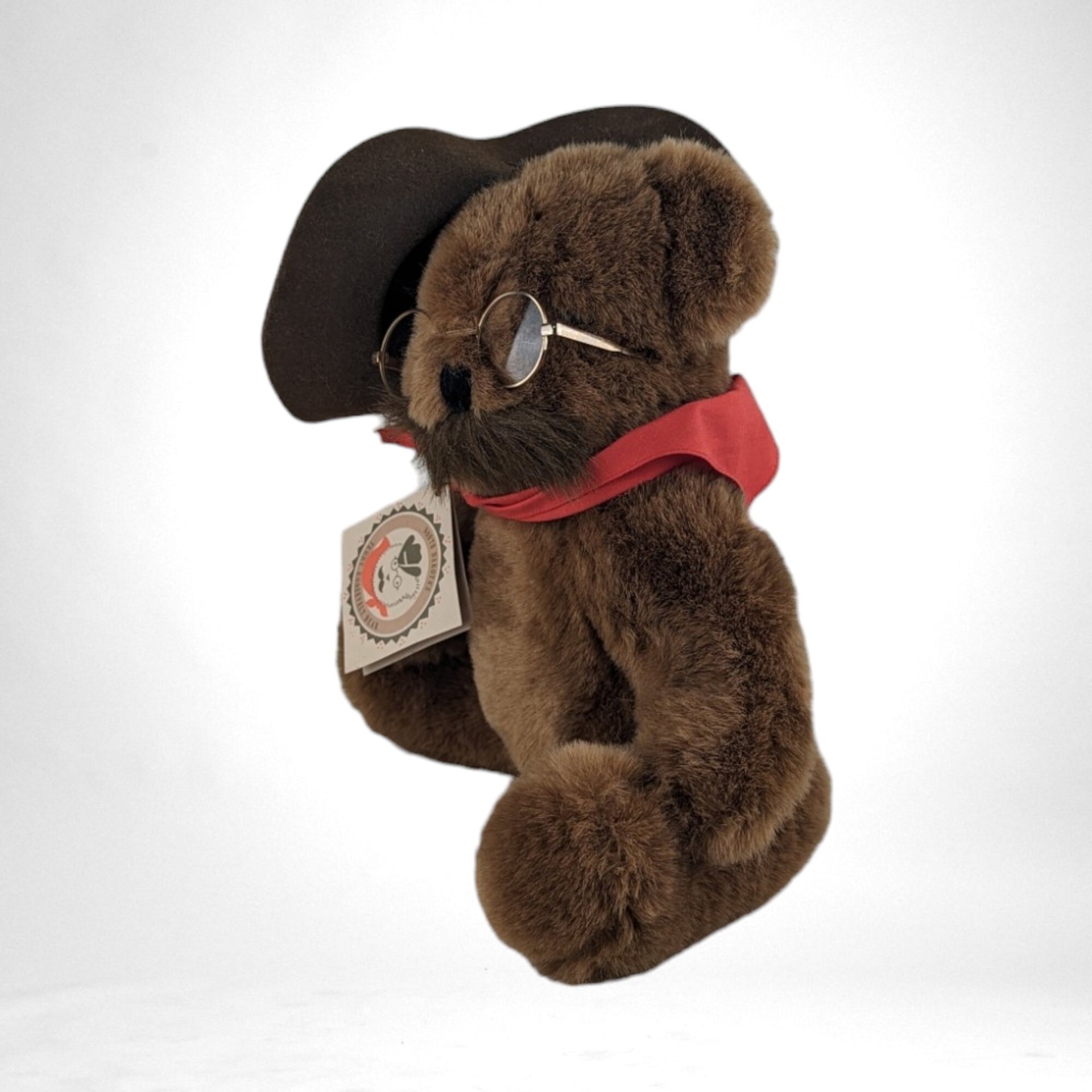 Vintage North Dakota 14" Teddy Roosevelt Teddy Bear