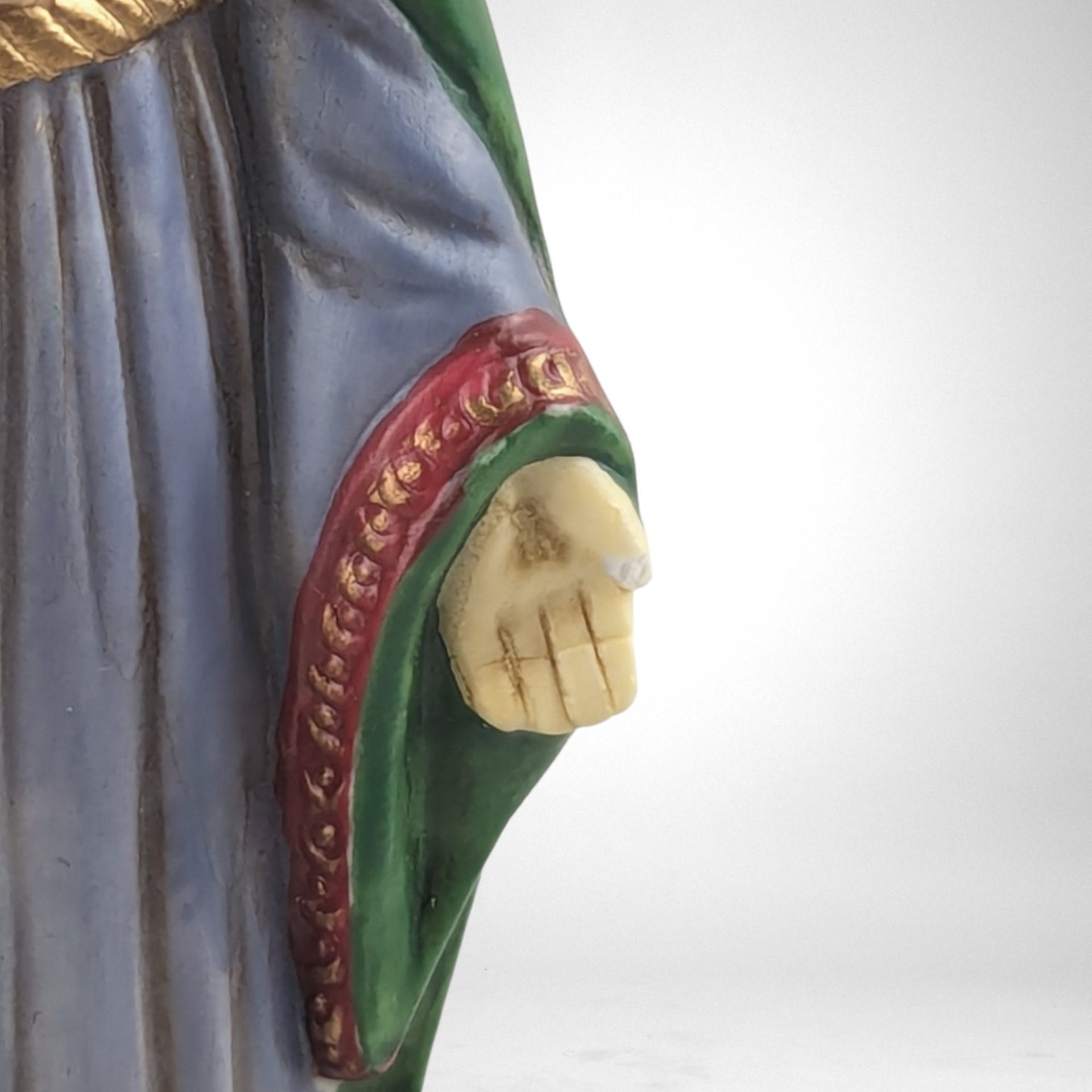 Set of 3 1993 10" Ceramic Wisemen Figurines - Nativity Scene Figures, Christmas Decor, Vintage Collectible