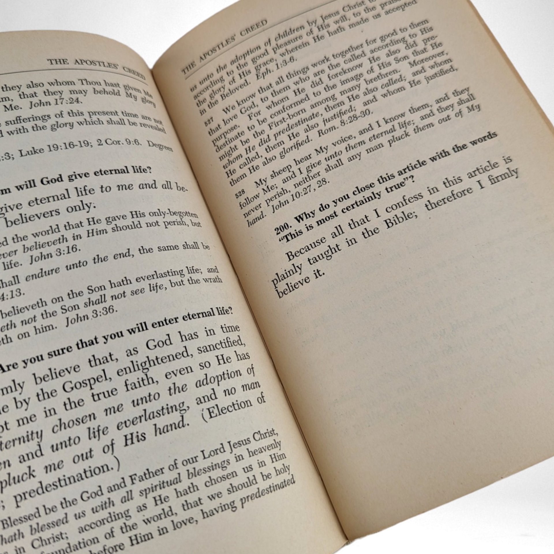 Luther's Small Catechism Hardcover Book