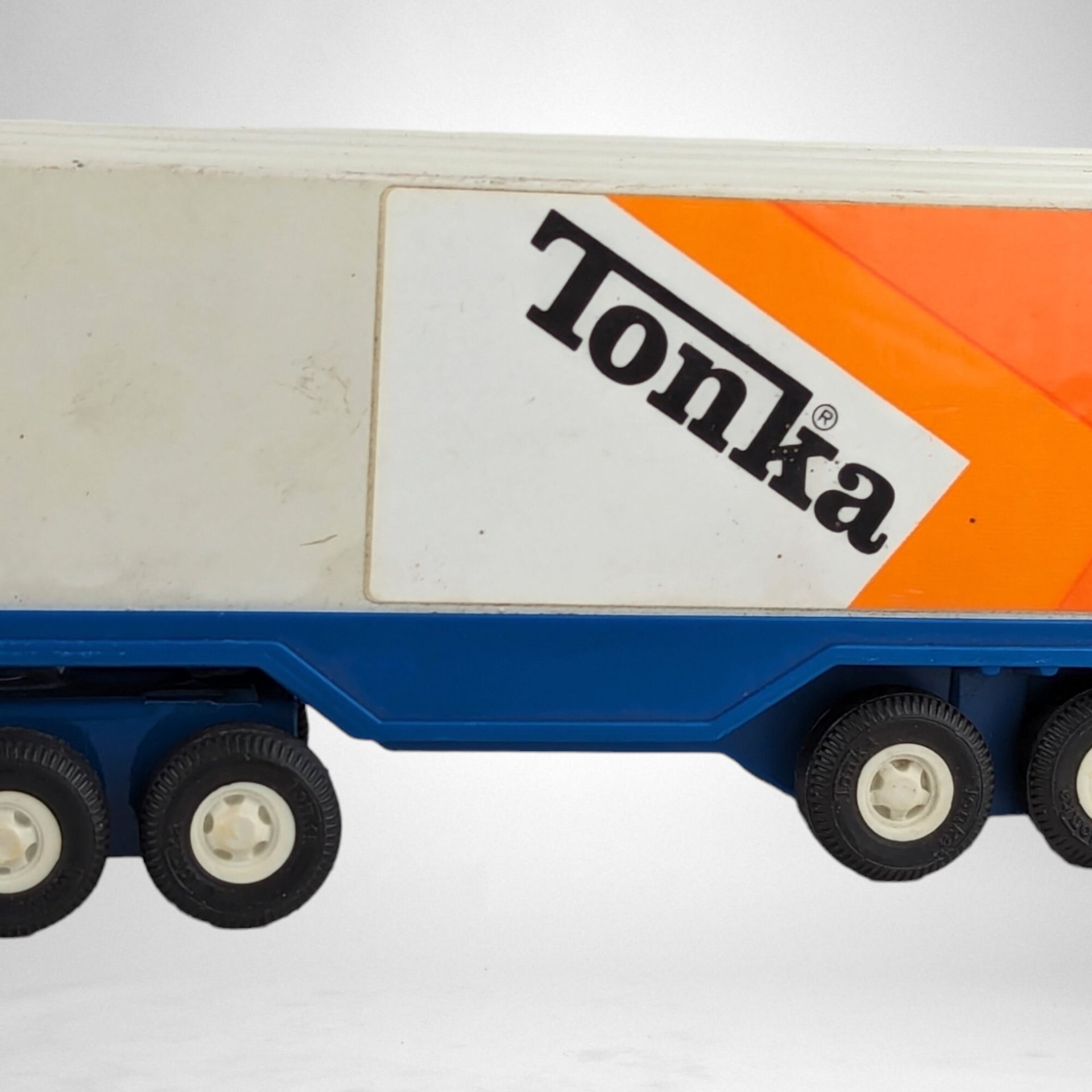 Vintage Tonka Semi Tractor Trailer Toy