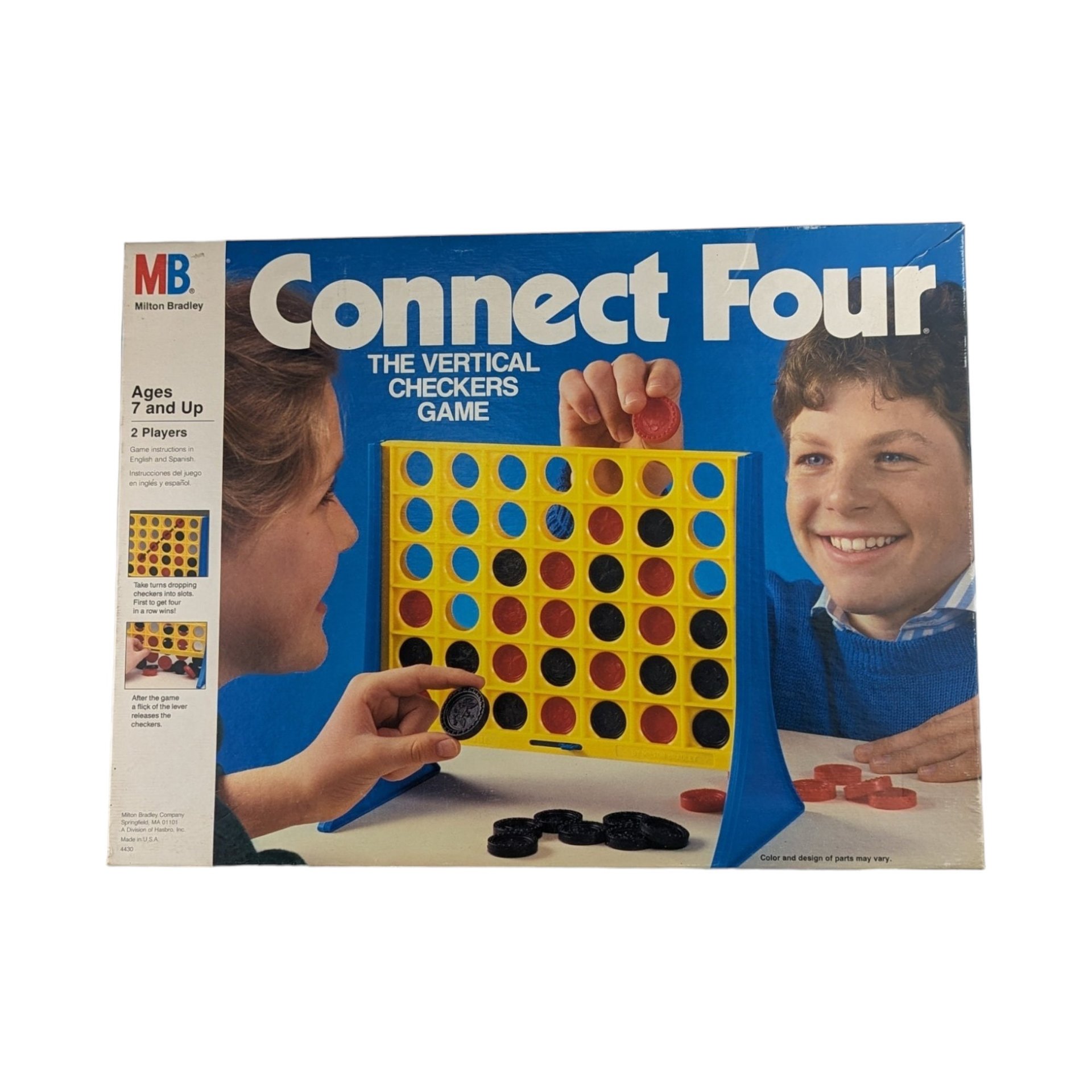 1986 Milton Bradley Connect Four Game, Complete