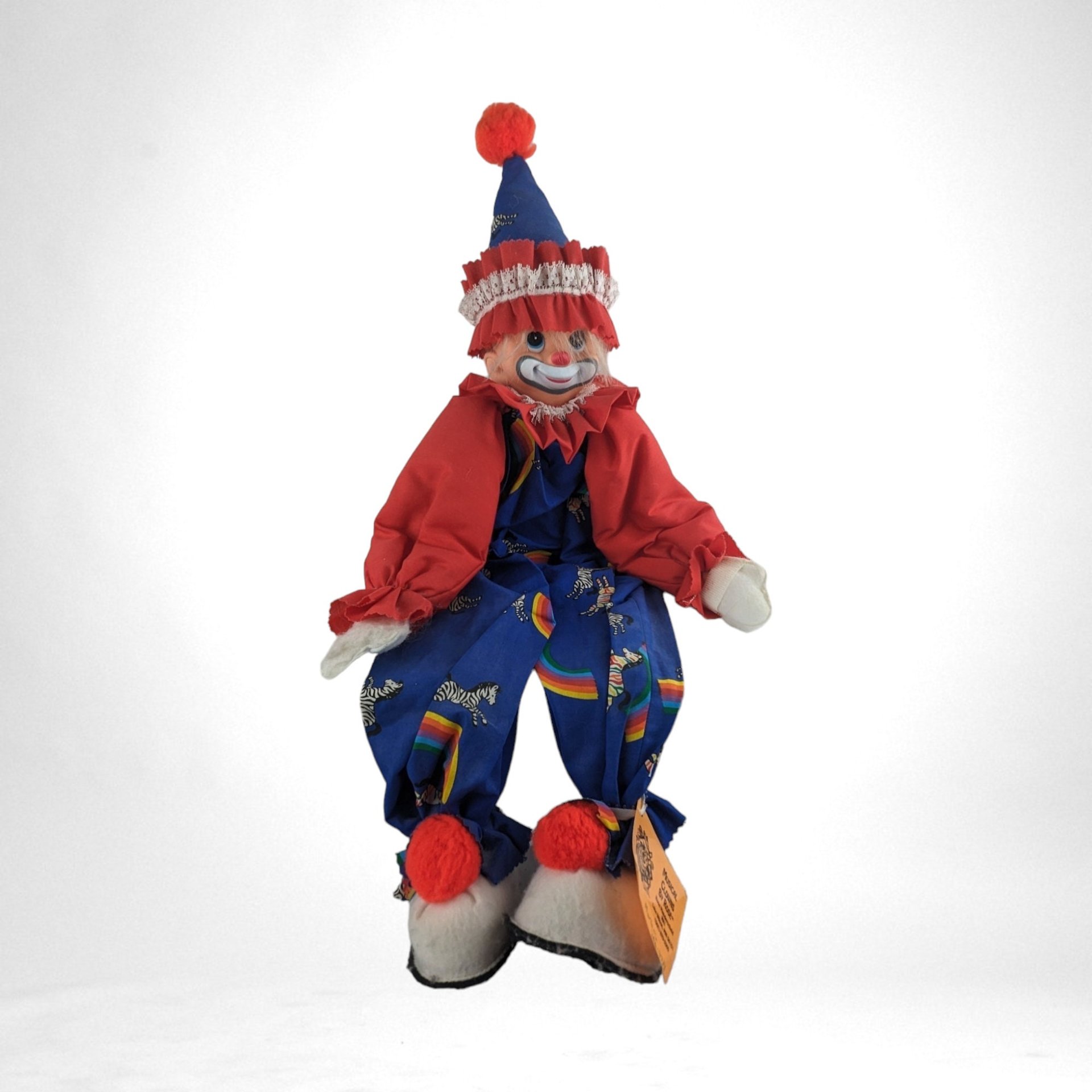 Rainbow Musical Clown Doll by Musical Clowns by Rose