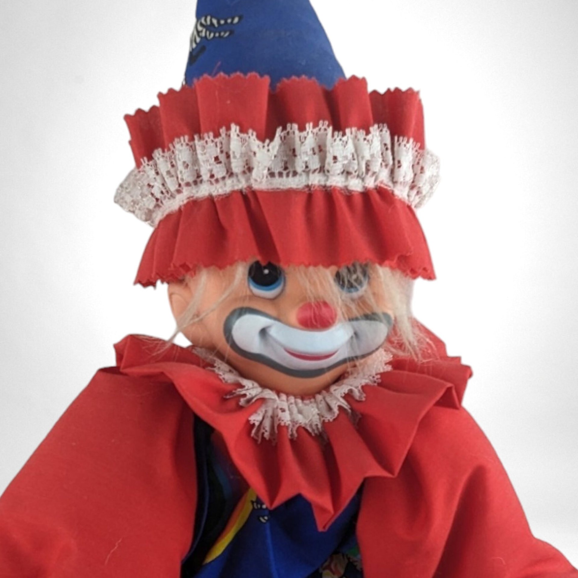 Rainbow Musical Clown Doll by Musical Clowns by Rose