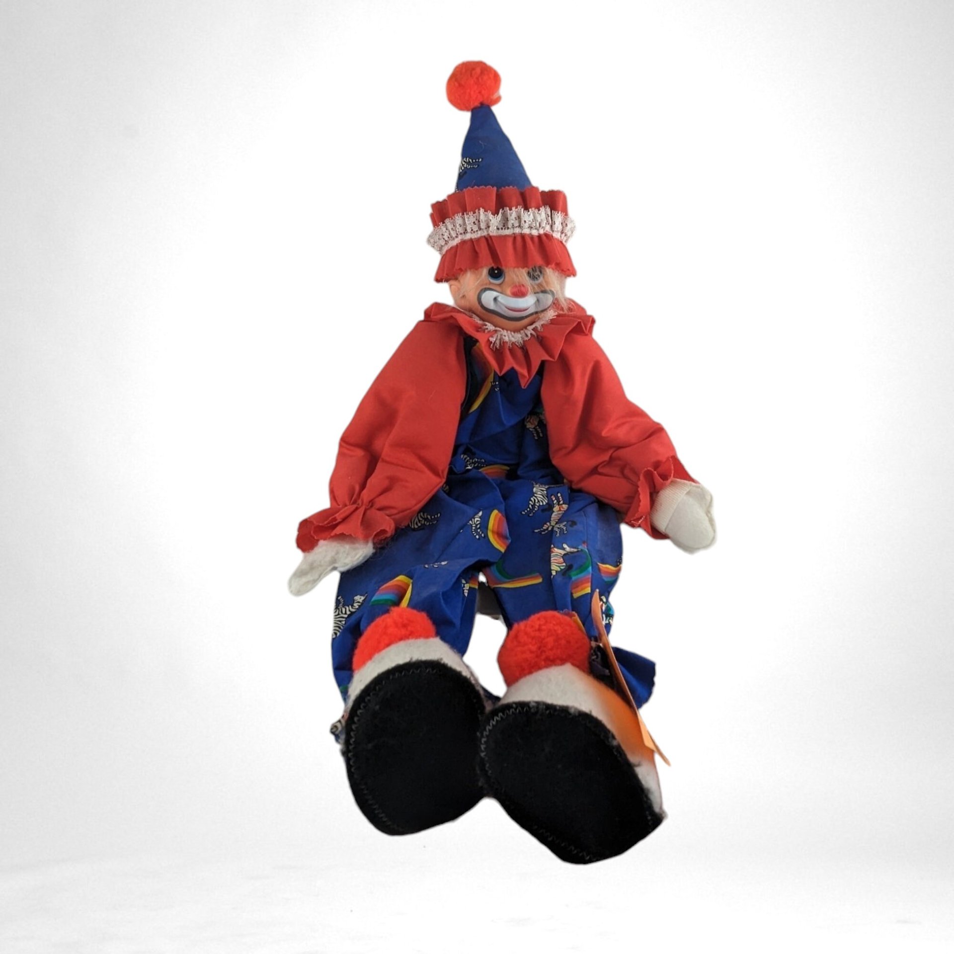 Rainbow Musical Clown Doll by Musical Clowns by Rose