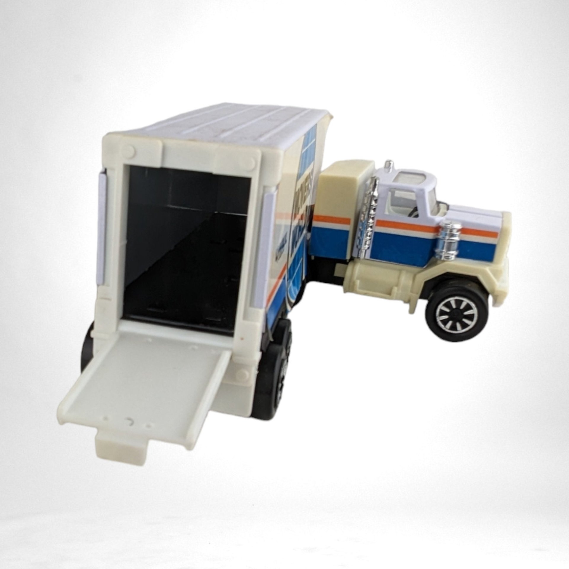 Vintage Movers World U-Haul Toy Semi Truck | Classic Collectible Vehicle | Nostalgic Gift