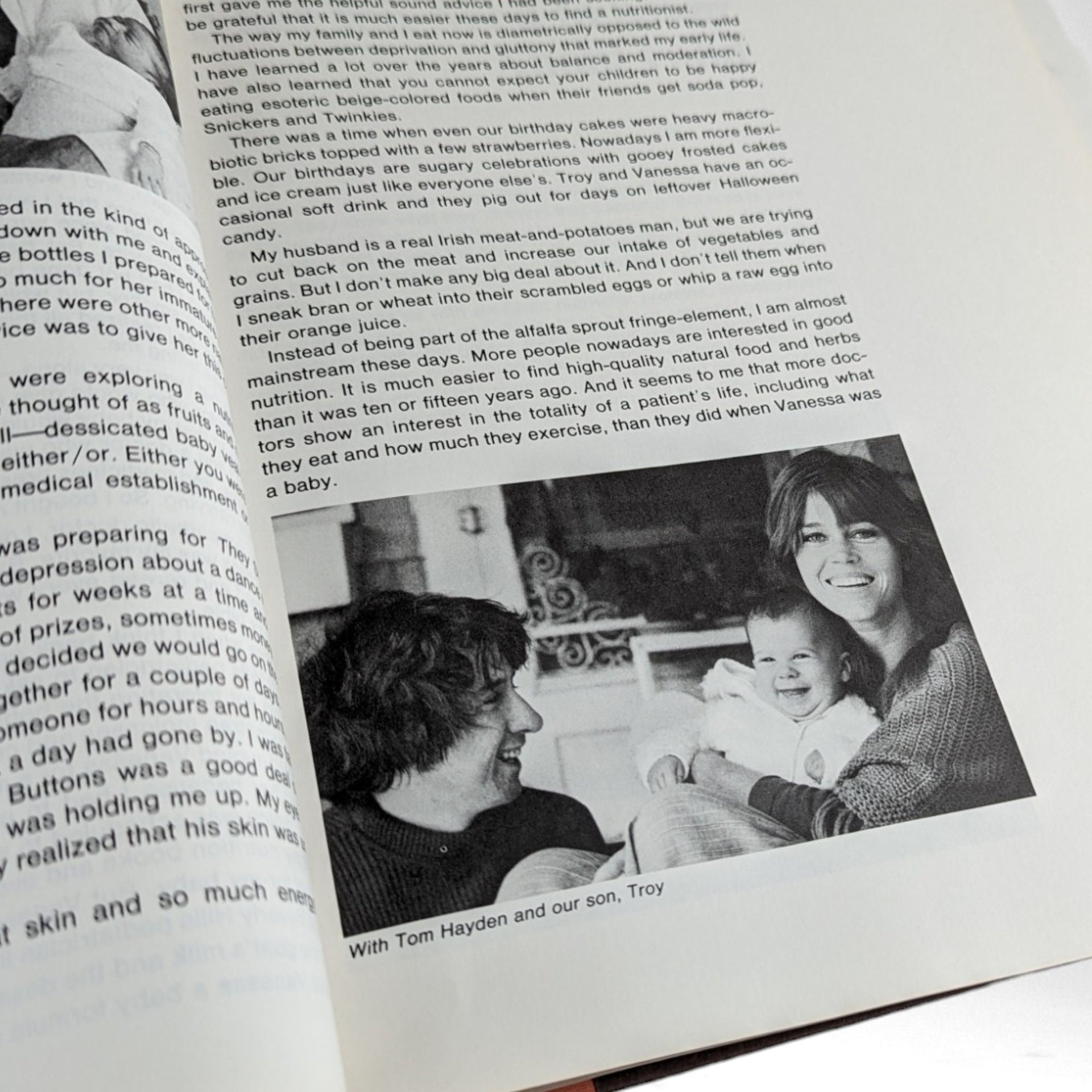 1981 Jane Fonda's Workout Hardcover Book