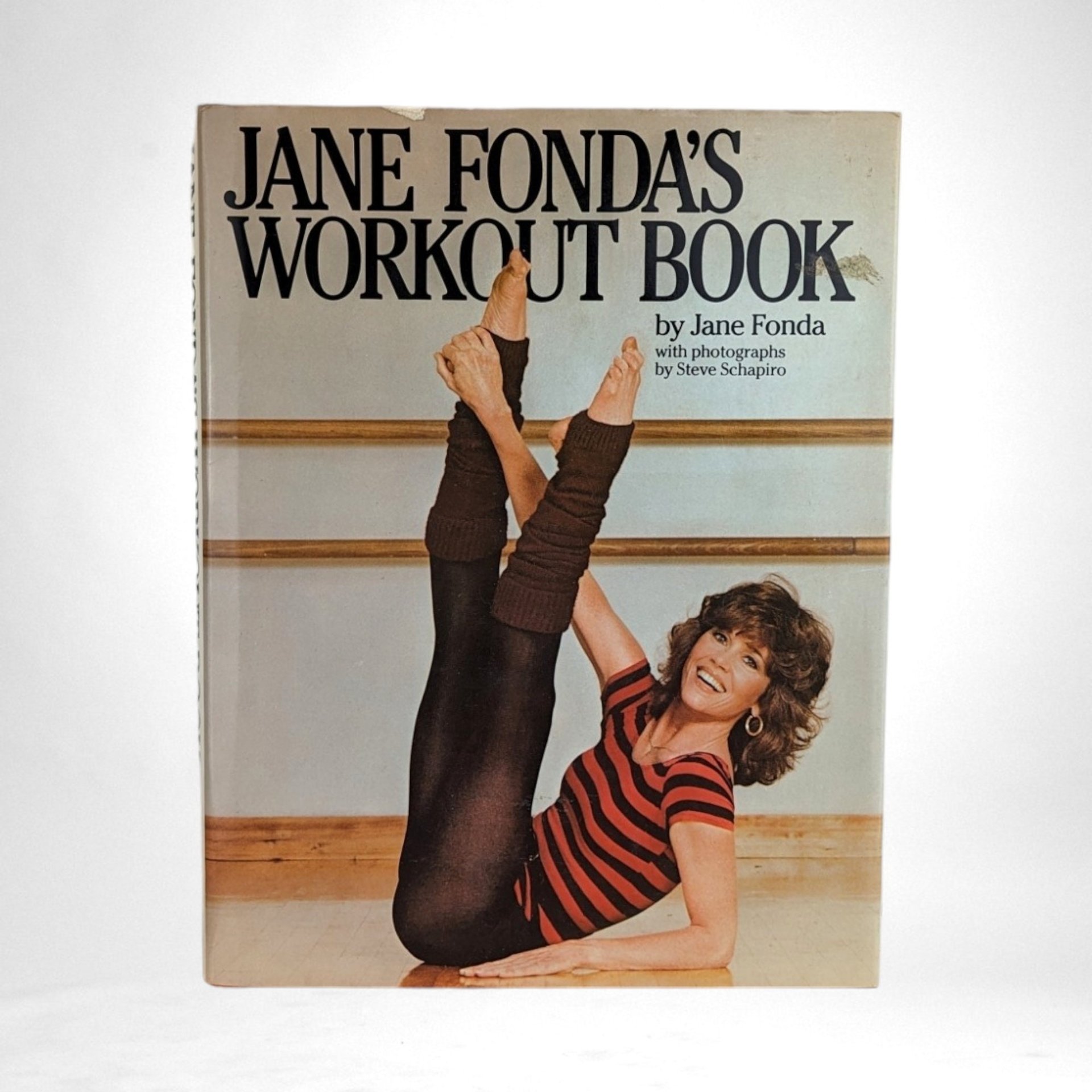 1981 Jane Fonda's Workout Hardcover Book
