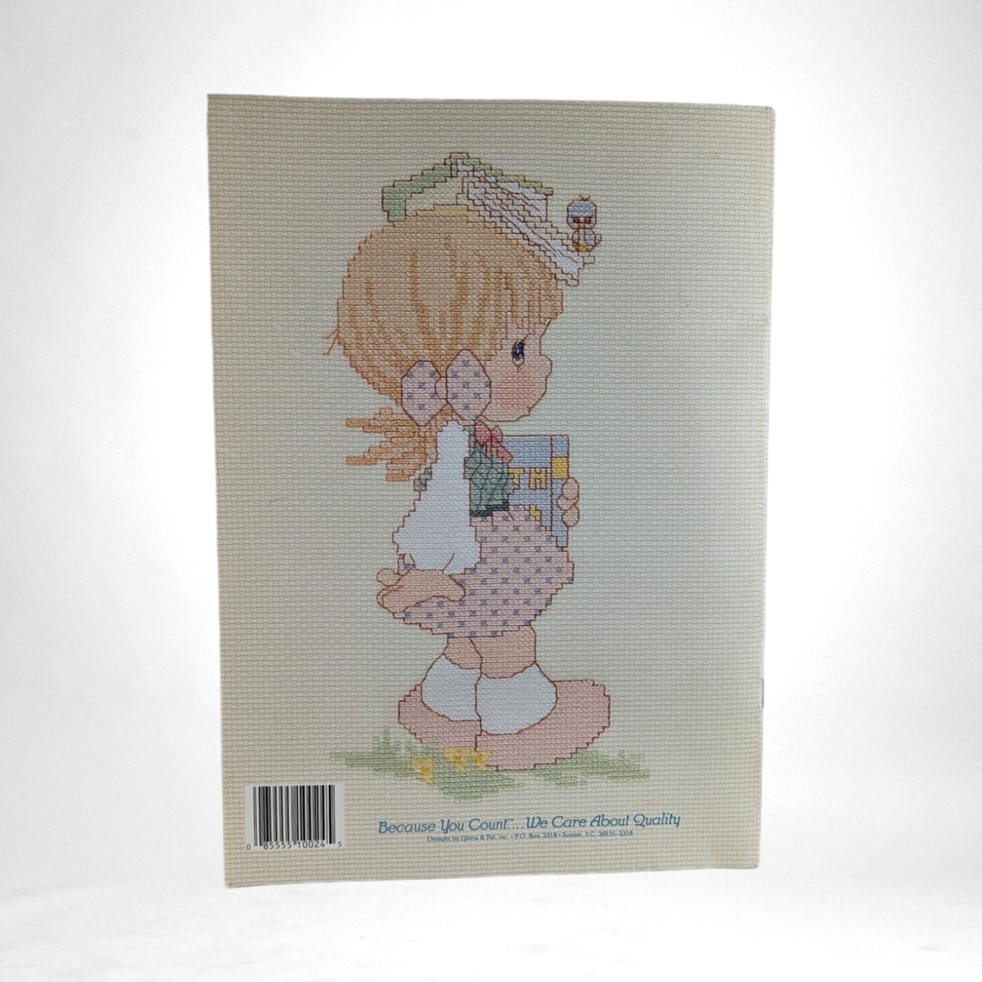 1990 Precious Moments Cross Stitch Designs by Gloria and Pat