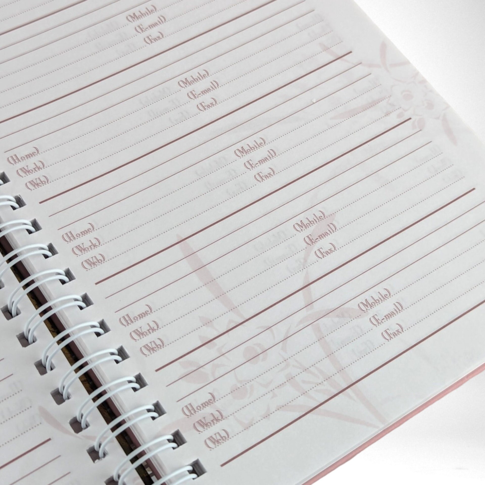 1999 American Editions "In the Garden" Address Book