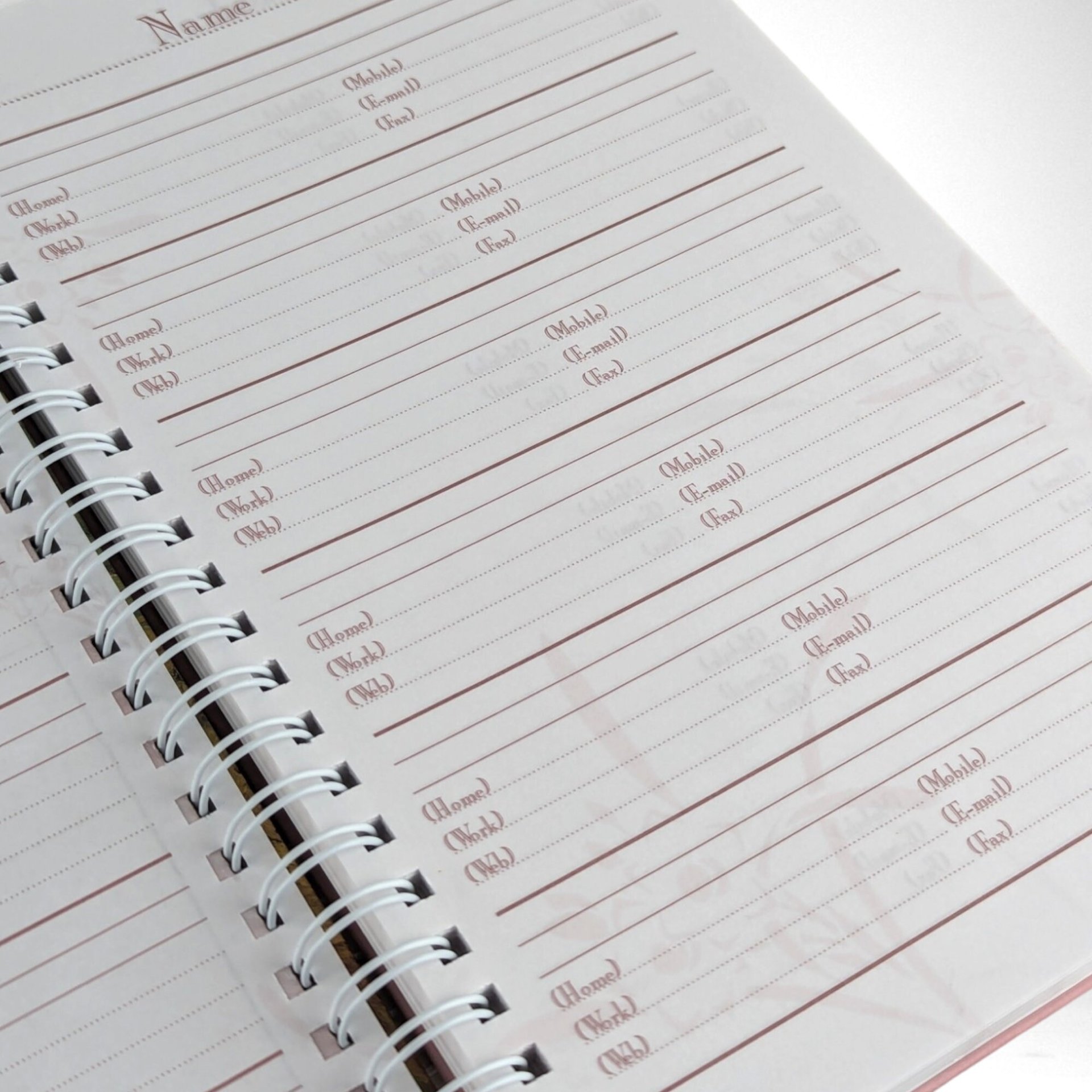 1999 American Editions "In the Garden" Address Book