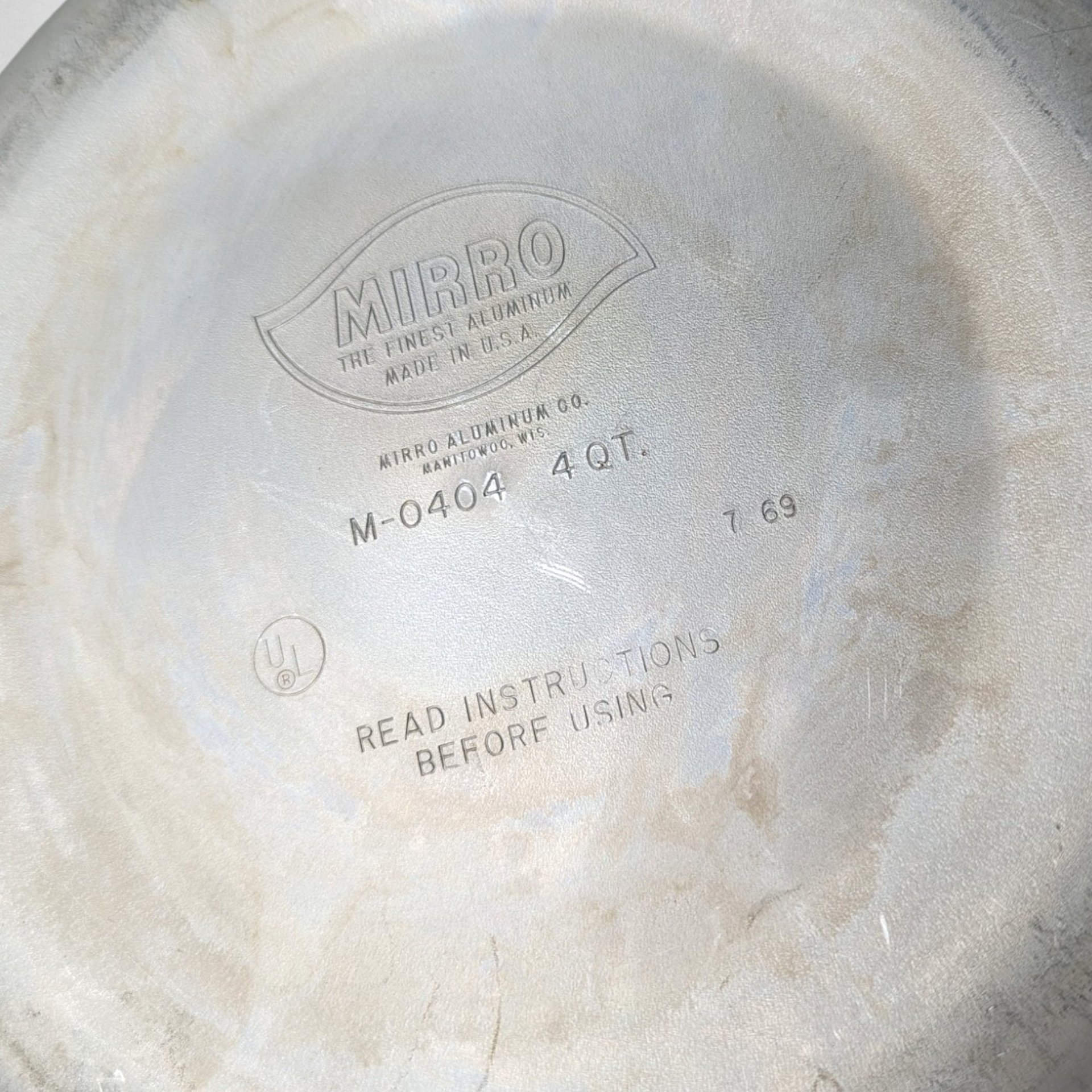 Vintage 4 Quart Mirro Pressure Cooker