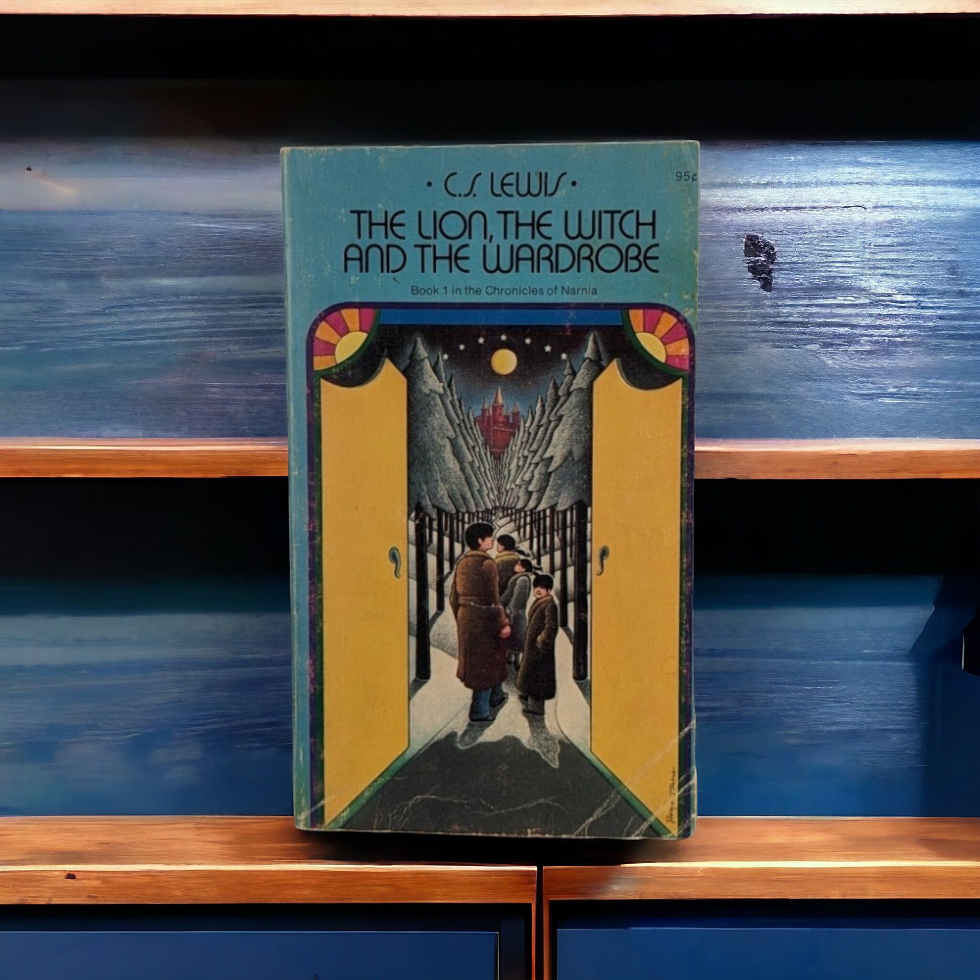 Vintage 1973 The Lion, The Witch and The Wardrobe Paperback by C.S. Lewis, 10th Printing, Good Condition, Collectible