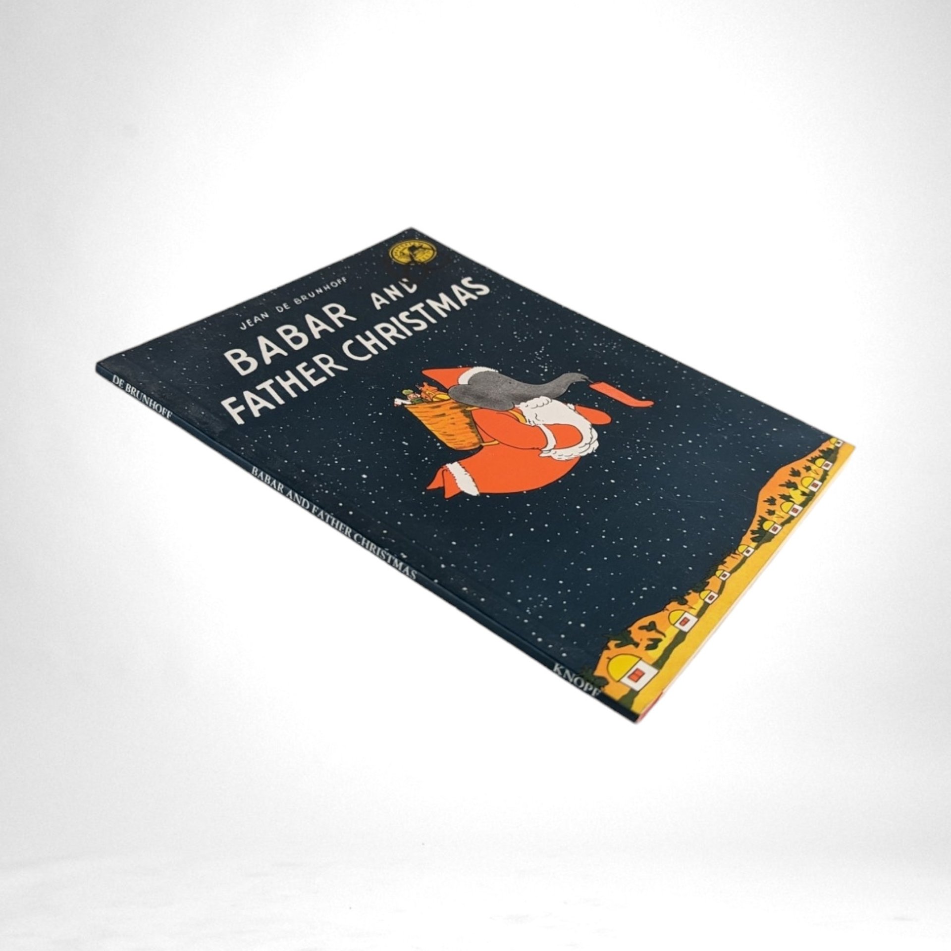 Vintage Babar and Father Christmas Book, Softcover