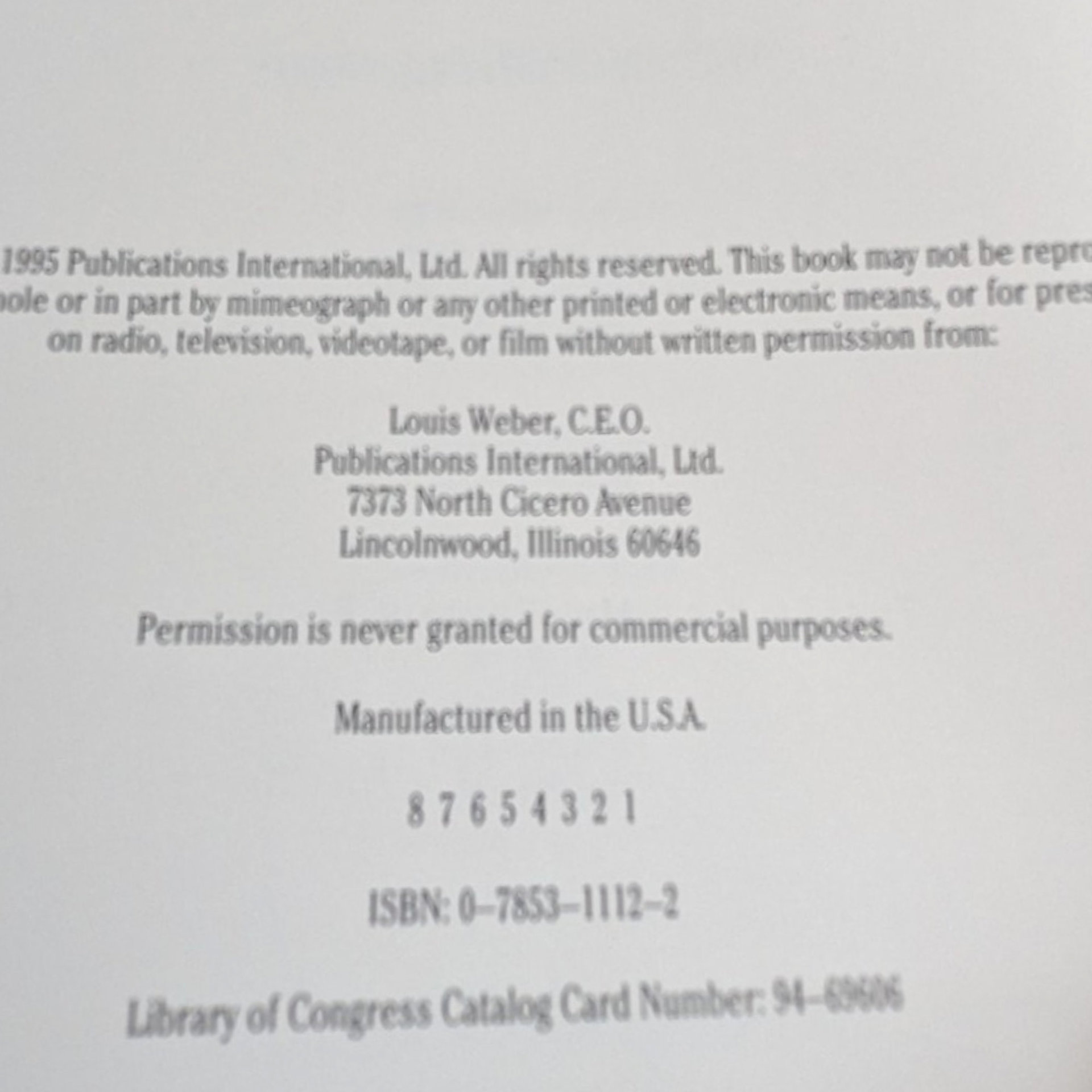 1995 Treasury of Stories Originally Created by Beatrix Potter