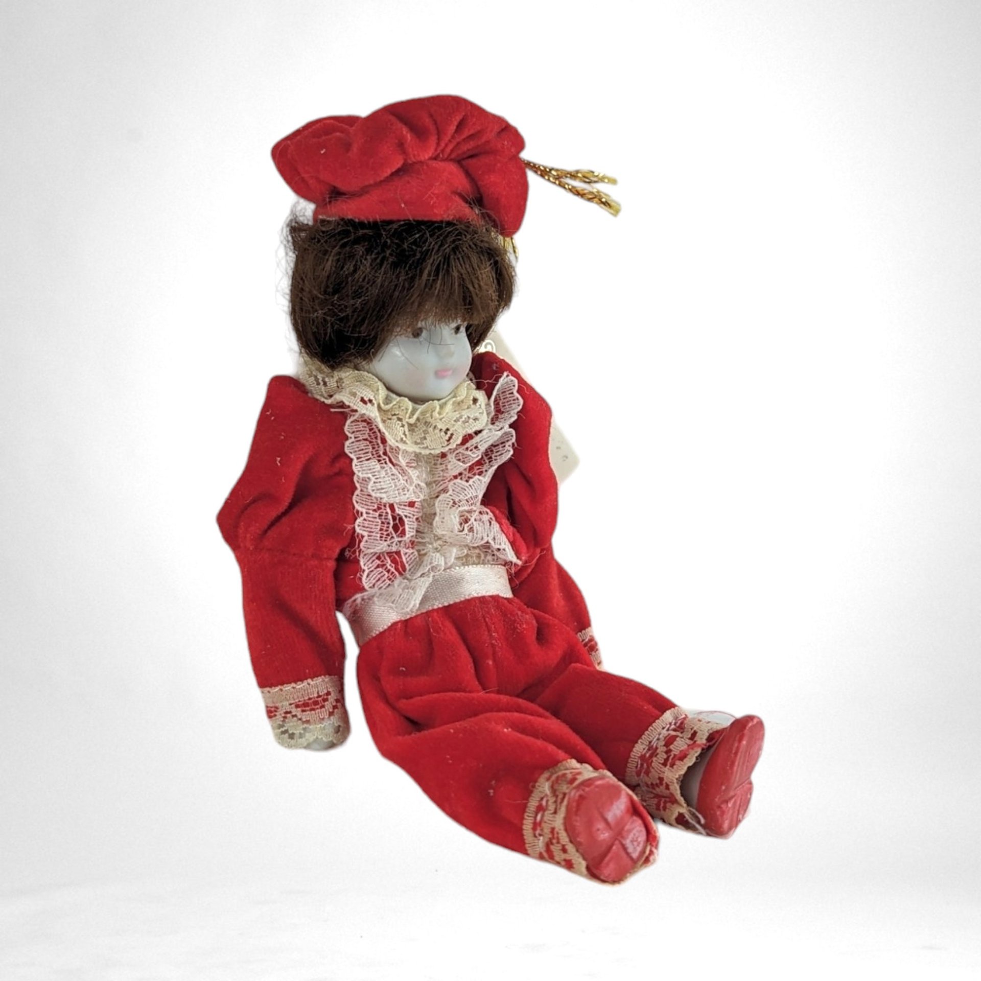 Vintage Kurt Adler Little Collector Doll {6")