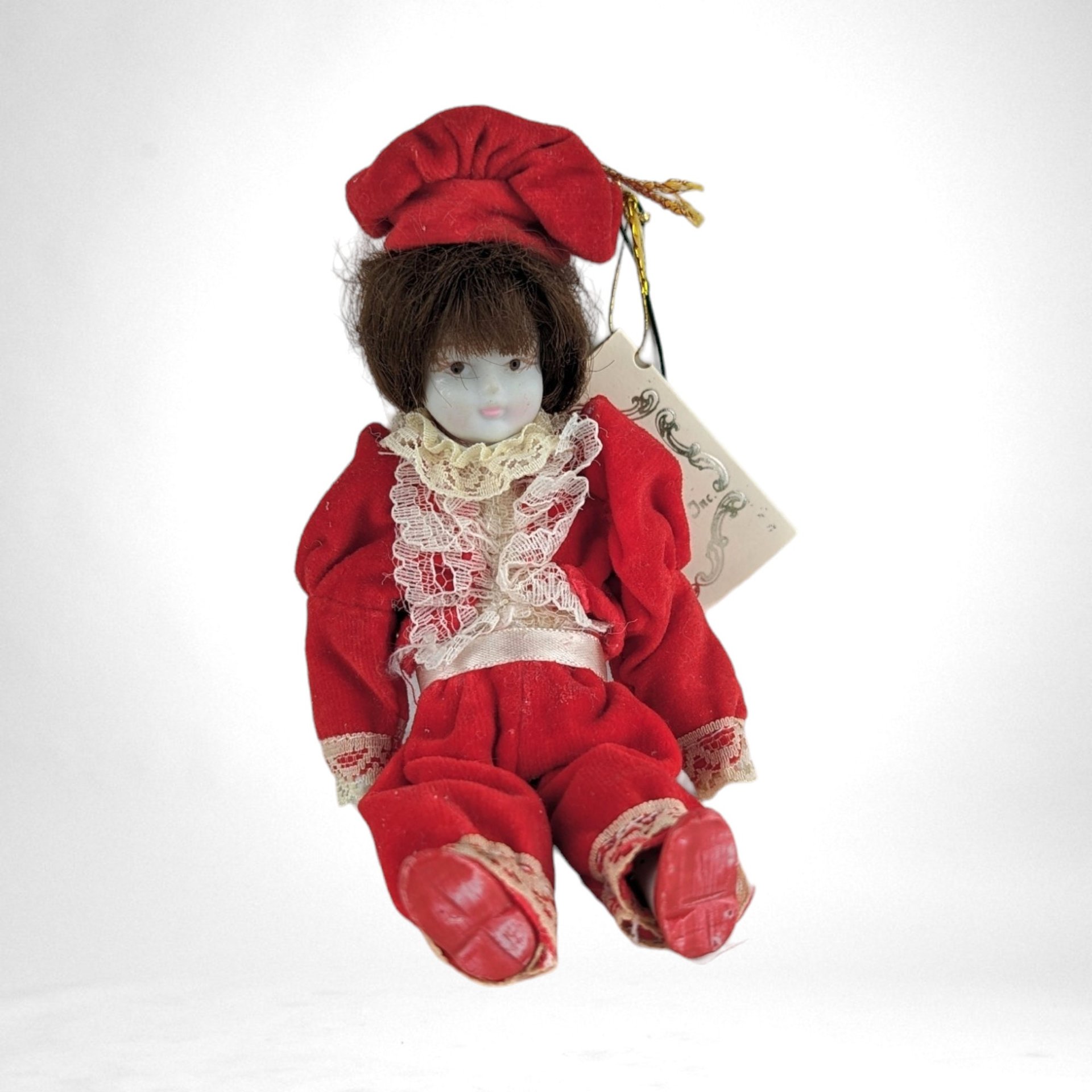 Vintage Kurt Adler Little Collector Doll {6")