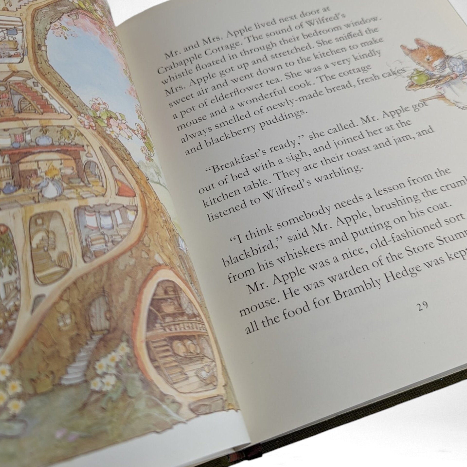 Vintage The Four Seasons of Brambley Hedge, Jill Barklem Hardcover Book