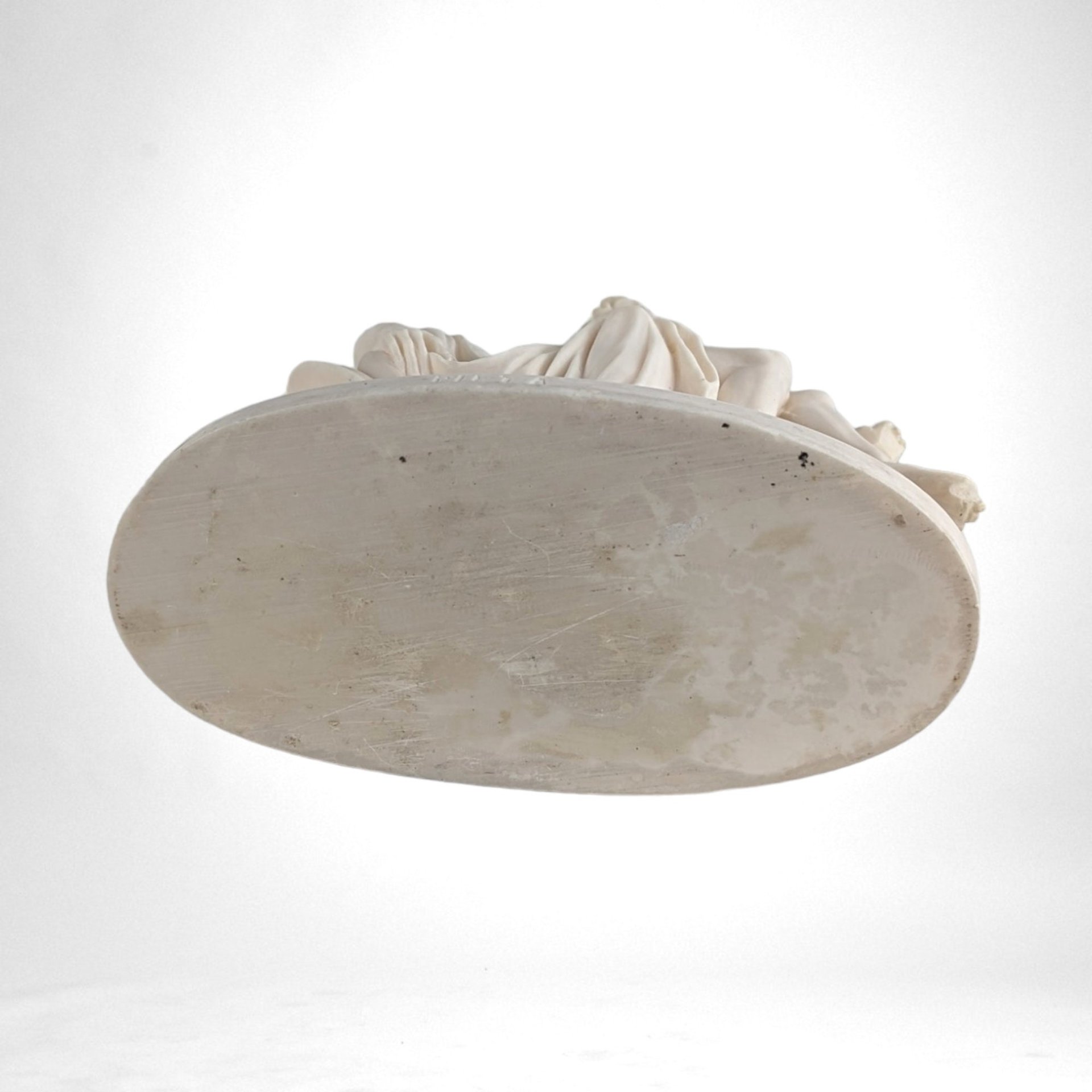 Vintage Michaelangelo Pieta 7" Resin Sculpture