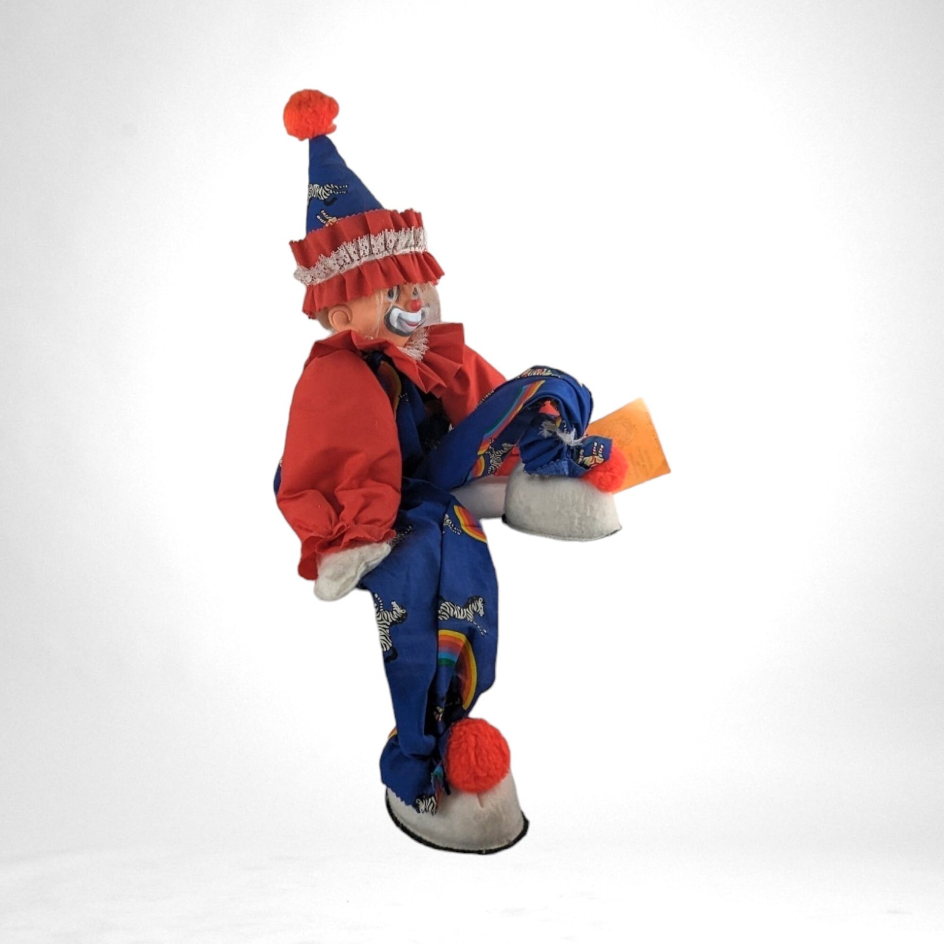 Rainbow Musical Clown Doll by Musical Clowns by Rose
