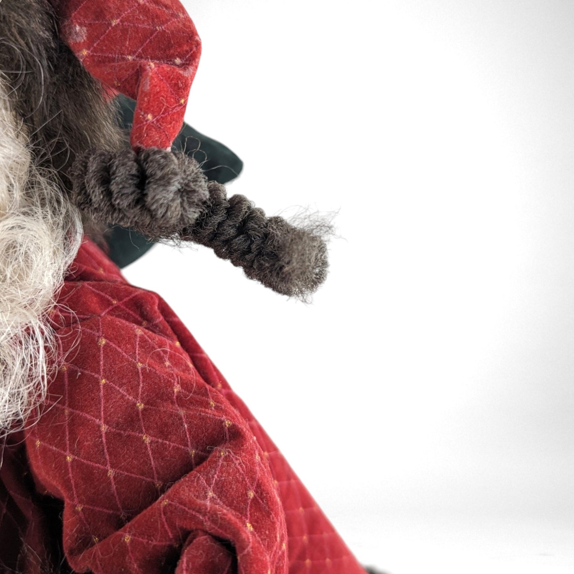 Vintage San Francisco Music Box Musical Display Santa | Holiday Decor | Collectible Christmas Figurine | Whimsical Home Accent