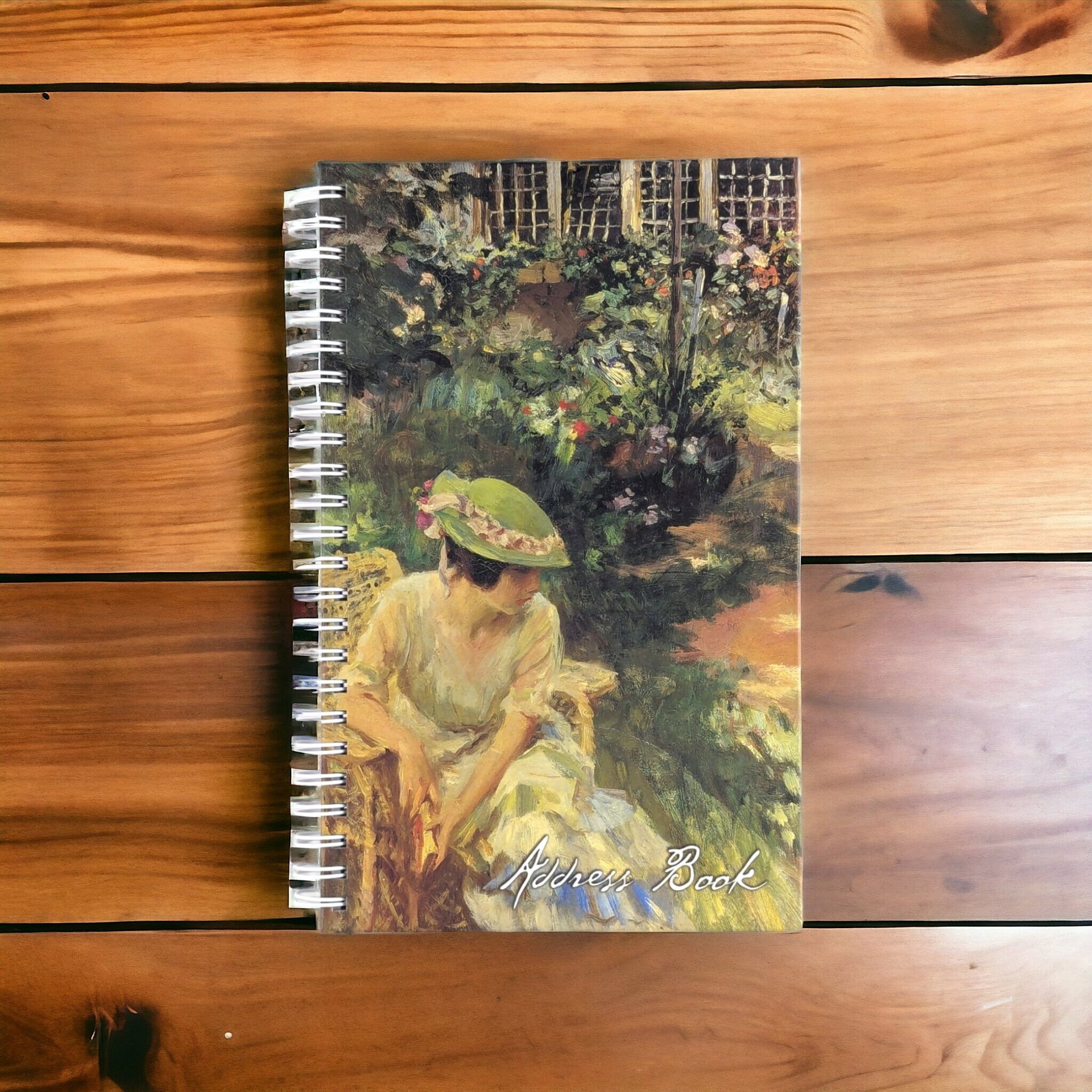 1999 American Editions "In the Garden" Address Book