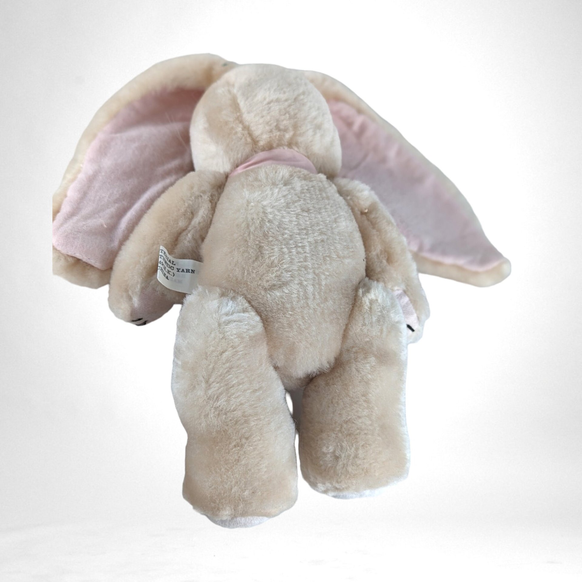 Vintage Long Earred Plush 9" Jointed Rabbit