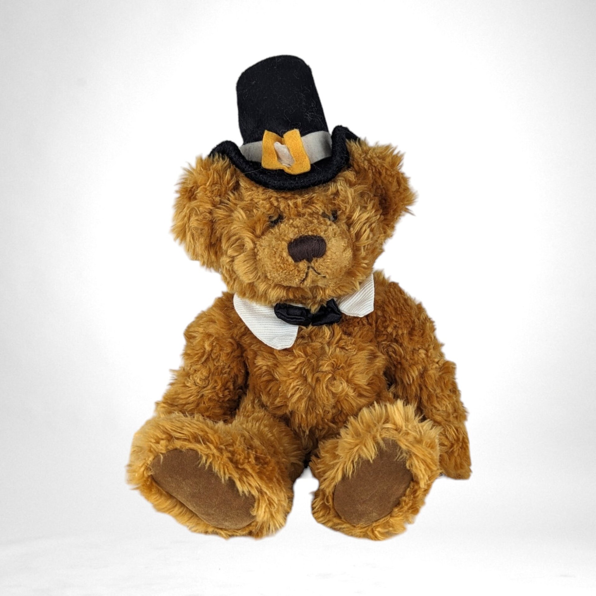 Vintage Russ Berrie Plymouth and Mayflower Thanksgiving Teddy Bears