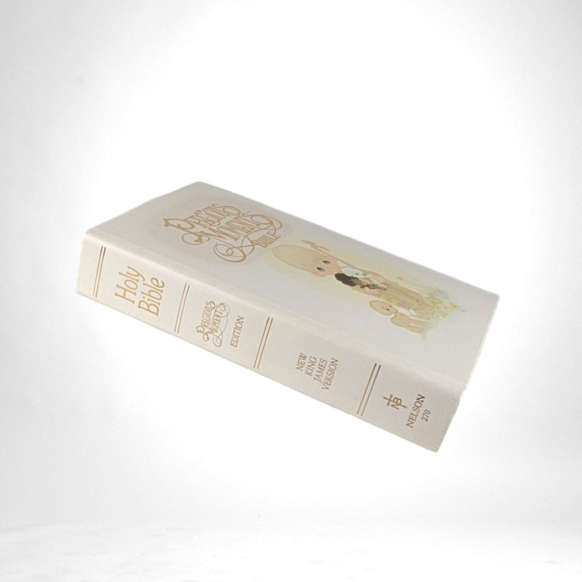 1985 Precious Moments Bible, New King James, Hardcover