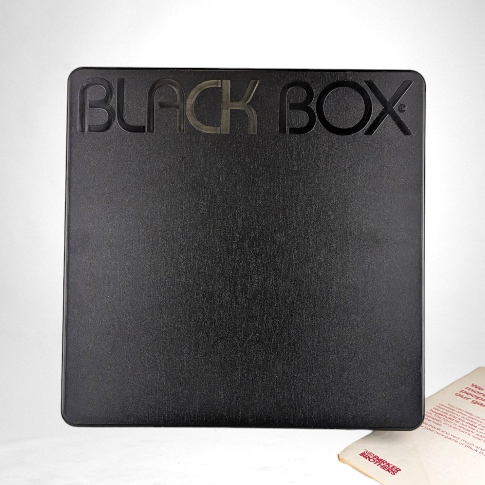 1978 Parker Brothers Black Box Game