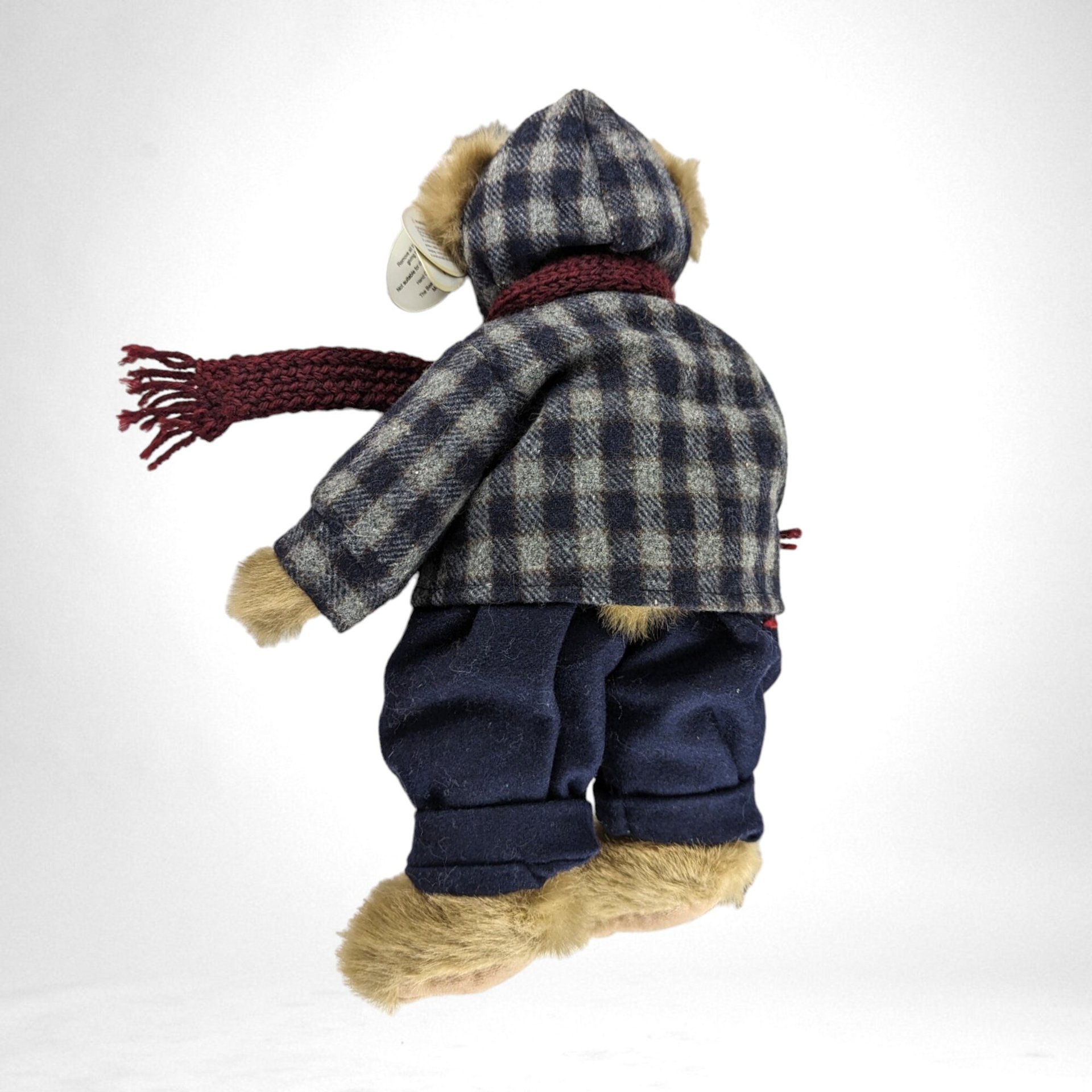 Vtg Bearington Jack and Frost Plush 13" Teddy Bear