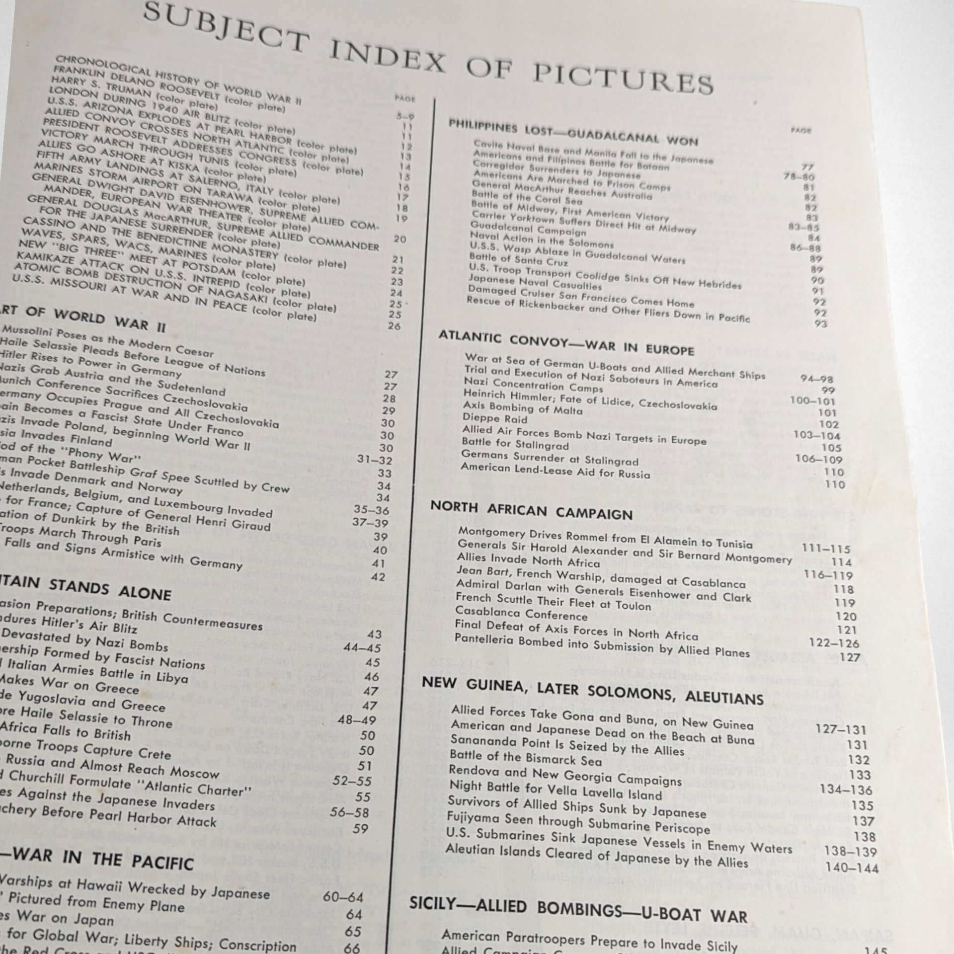 1946 Collier's Photographic History of World War 2, Hardcover