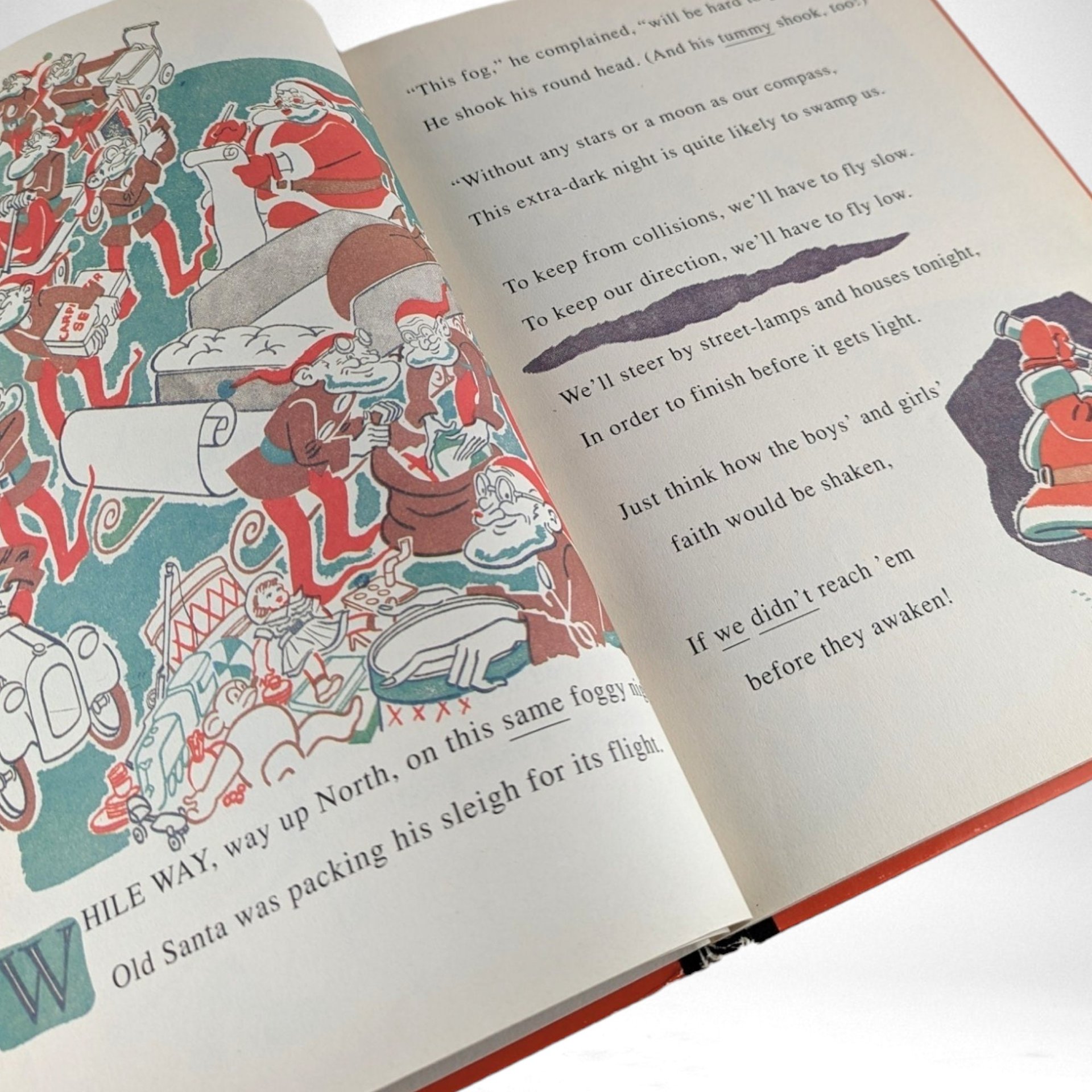 1967 Rudolph The Red-Nosed Reindeer Hardcover Book