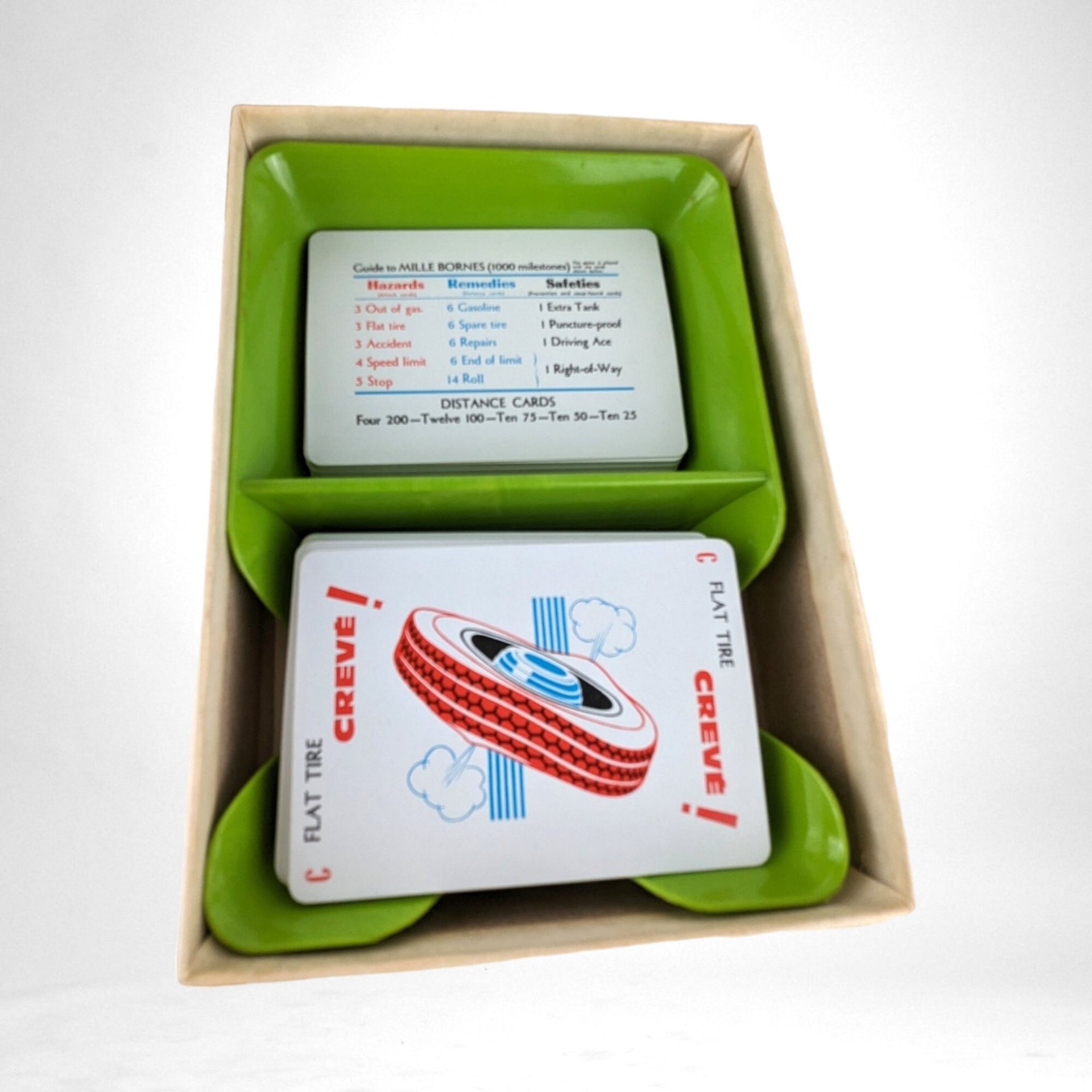 1962 Parker Brothers Mille Bornes Game