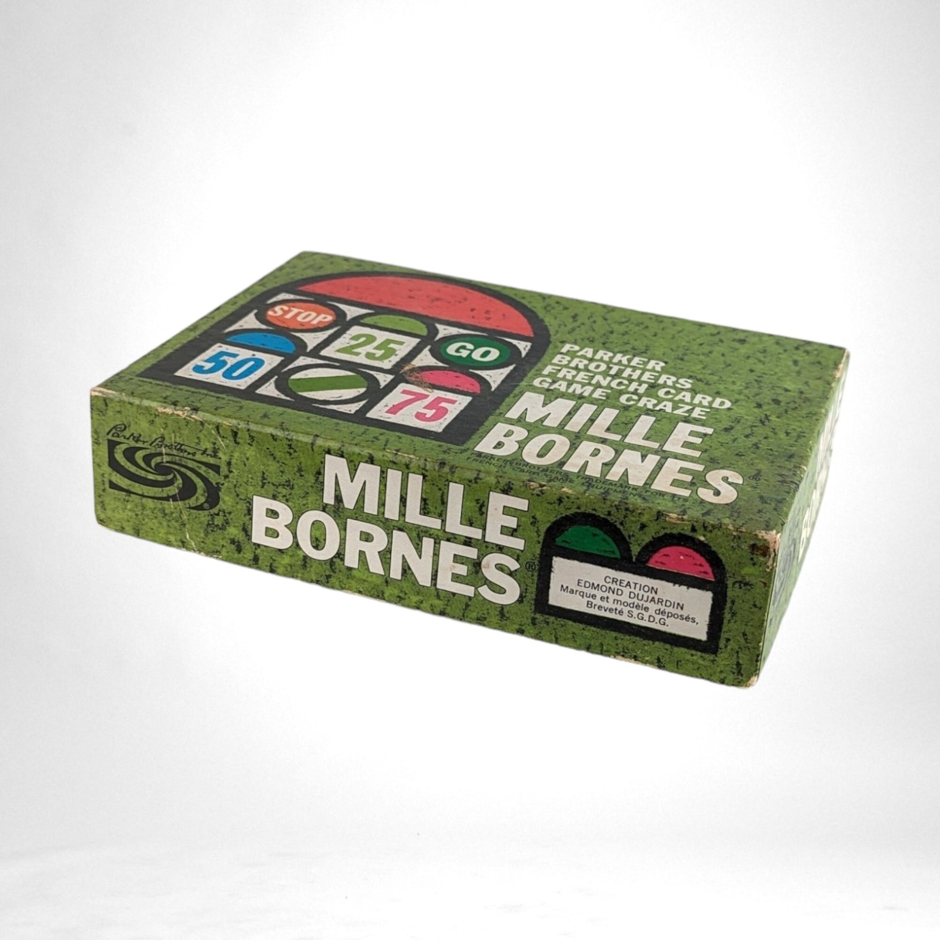 1962 Parker Brothers Mille Bornes Game