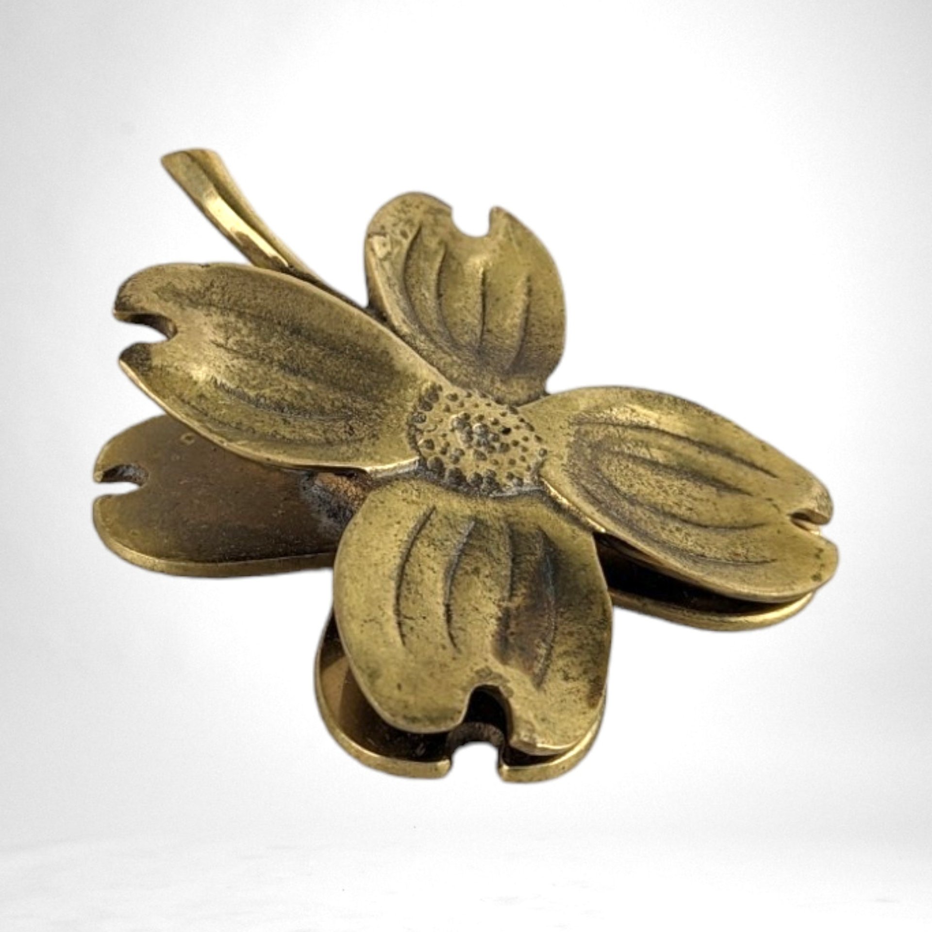 Vintage Virginia Metalcrafters Brass Paper Clip