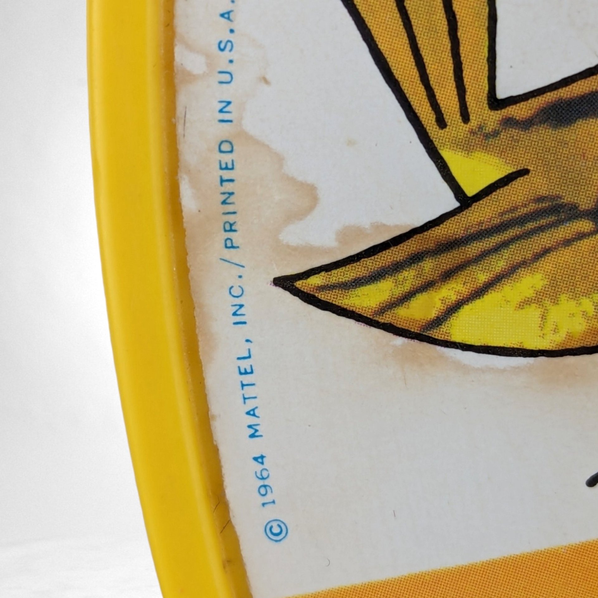 1964 Mattel See n' Say, The Famers Says Learning Toy