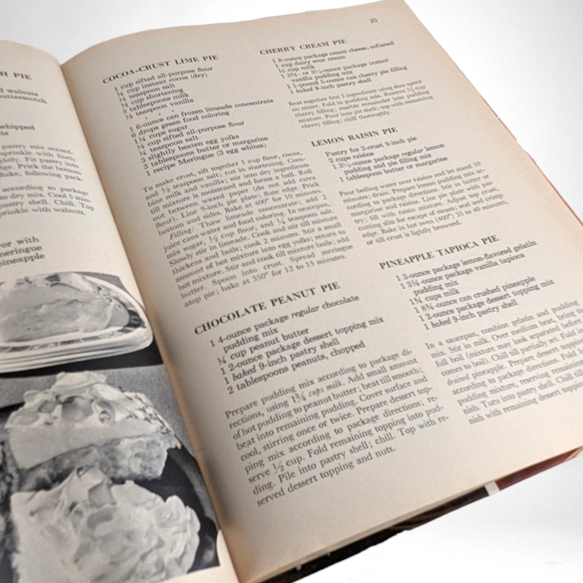 1966 BHG Pies and Cakes Cookbook, Hardcover