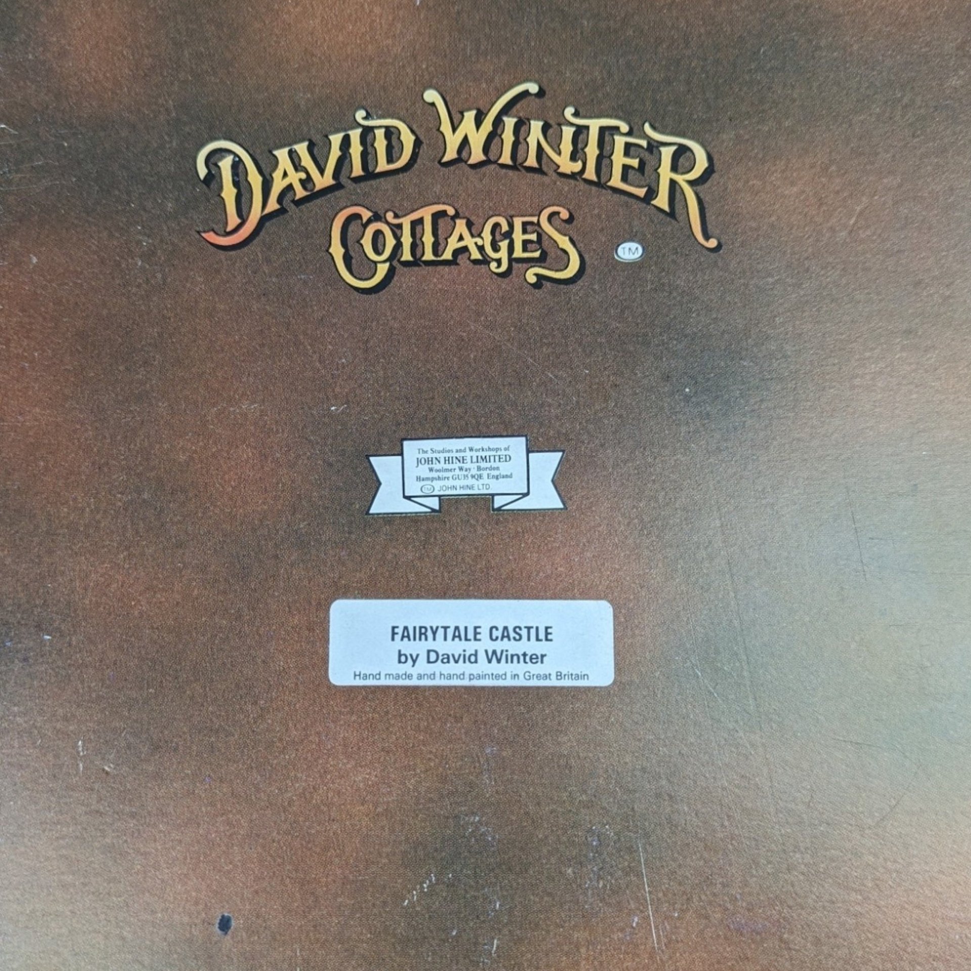 1982 David Winter Fairytale Castle