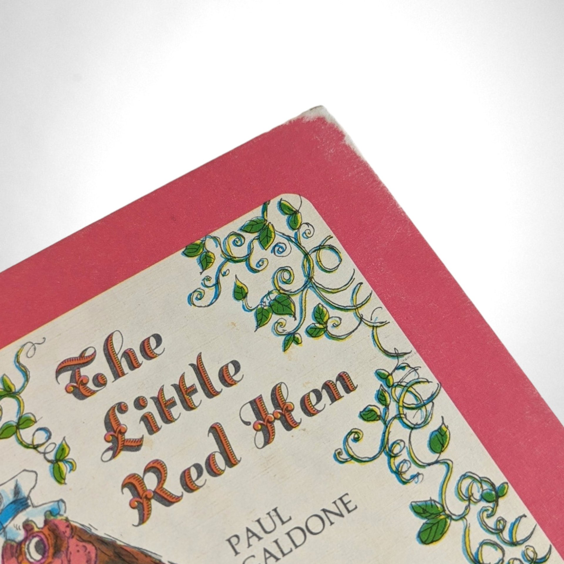 1973 Little Red Hen, Paul Galdone, Hardcover