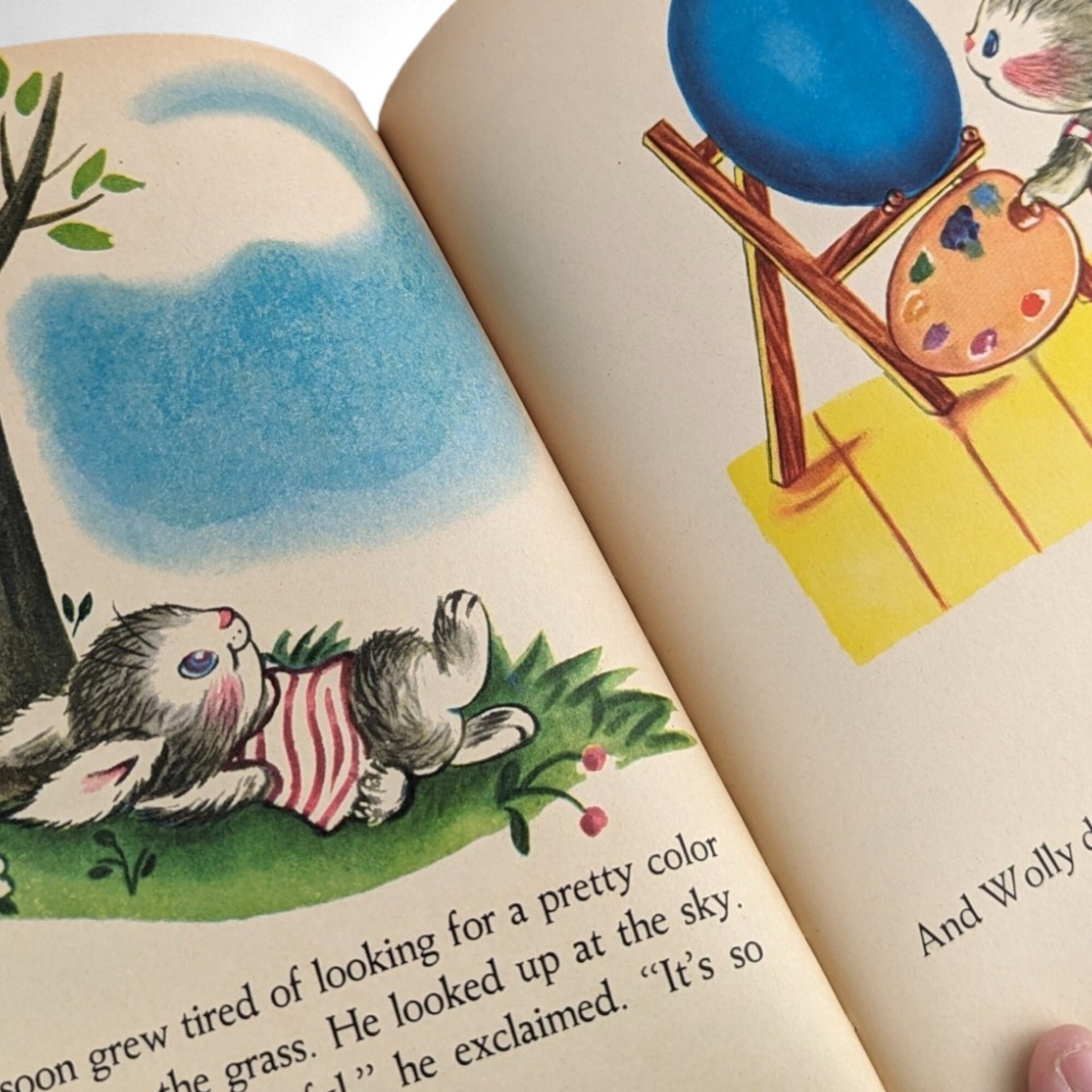 1953 A Surprise for Mrs. Bunny, Charlotte Steiner, Hardcover