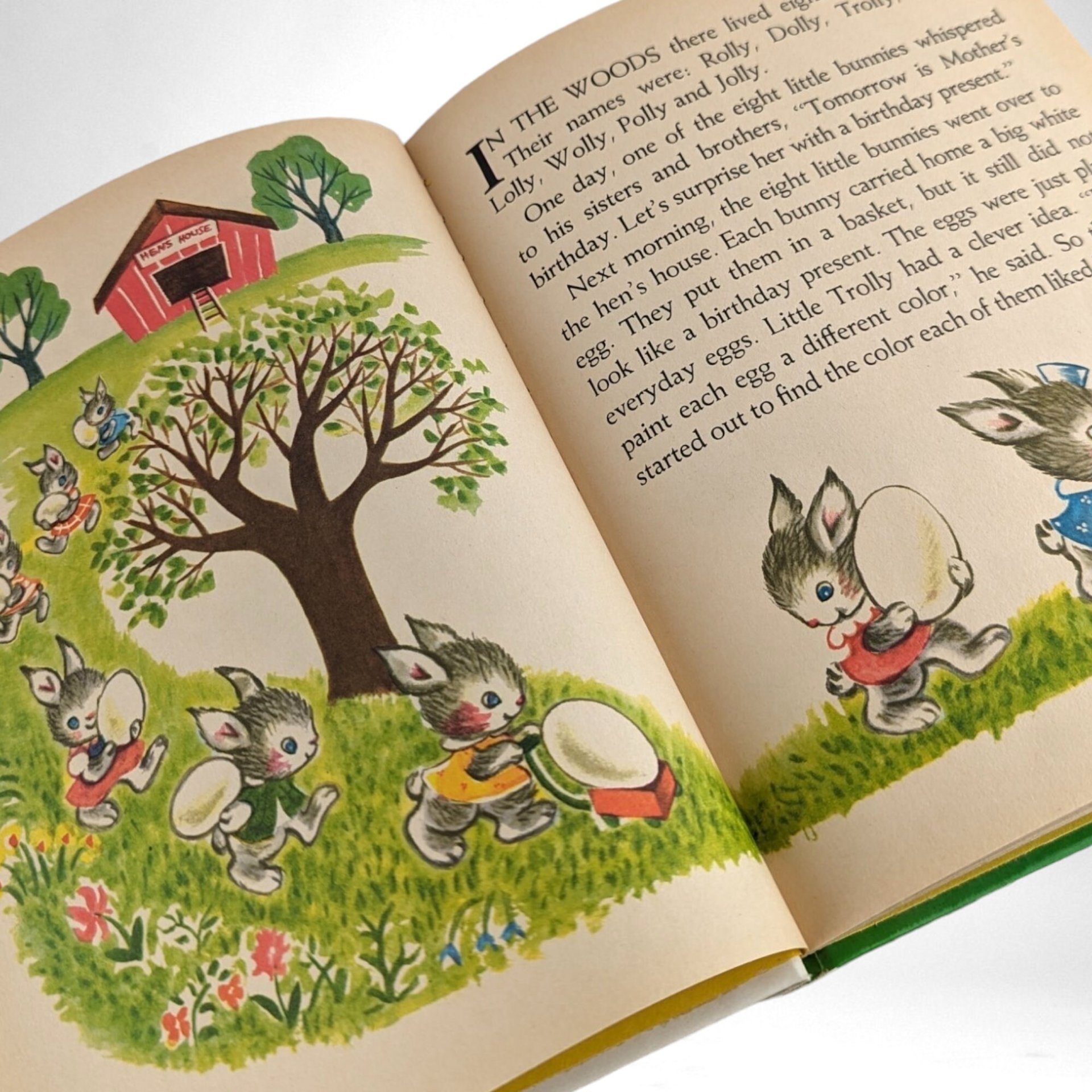 1953 A Surprise for Mrs. Bunny, Charlotte Steiner, Hardcover