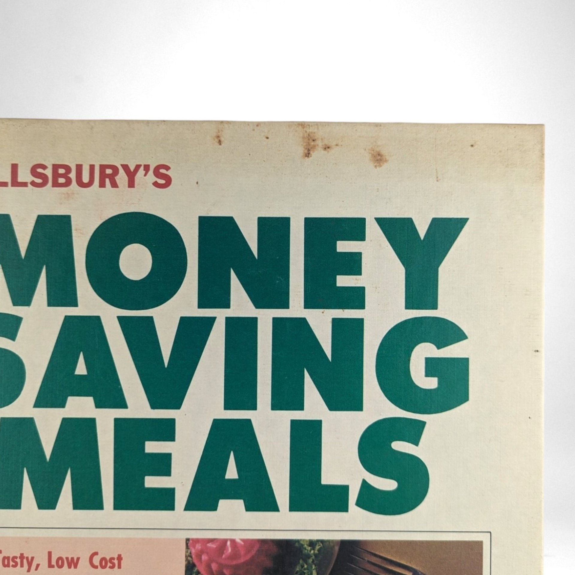 1975 Pillsbury Money Saving Meals, Hardcover