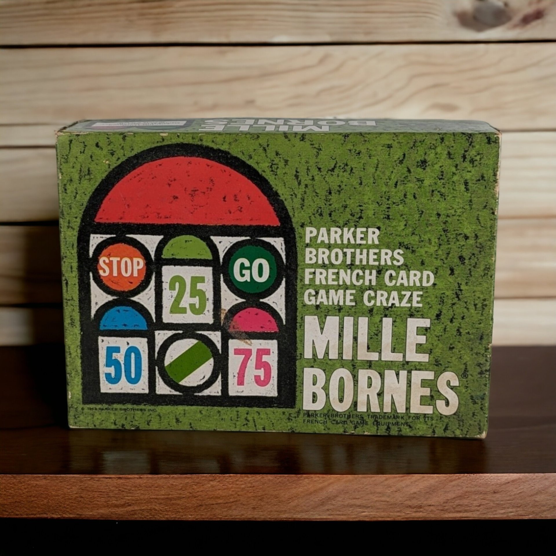 1962 Parker Brothers Mille Bornes Game