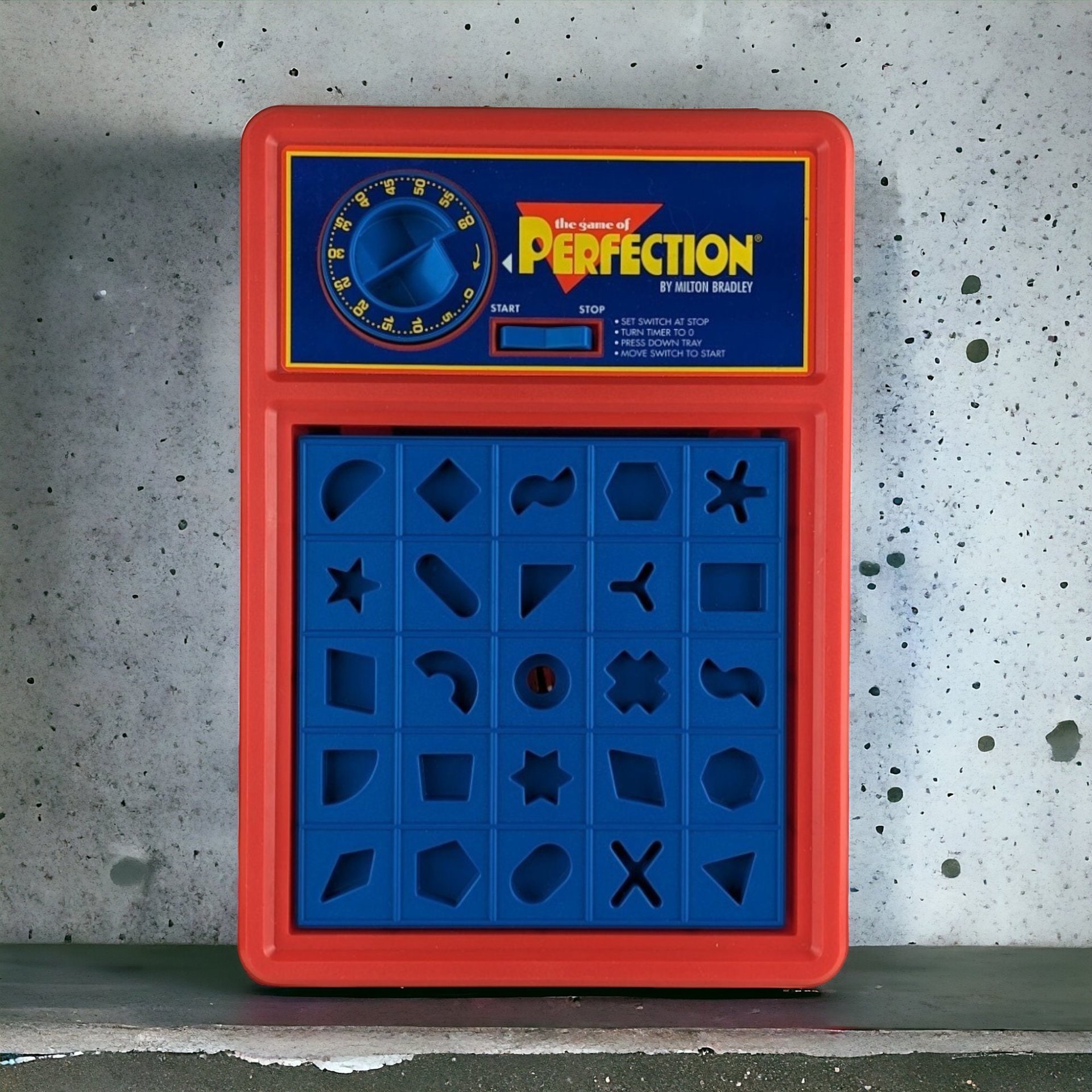 1990 Milton Bradley Perfection Game, No box