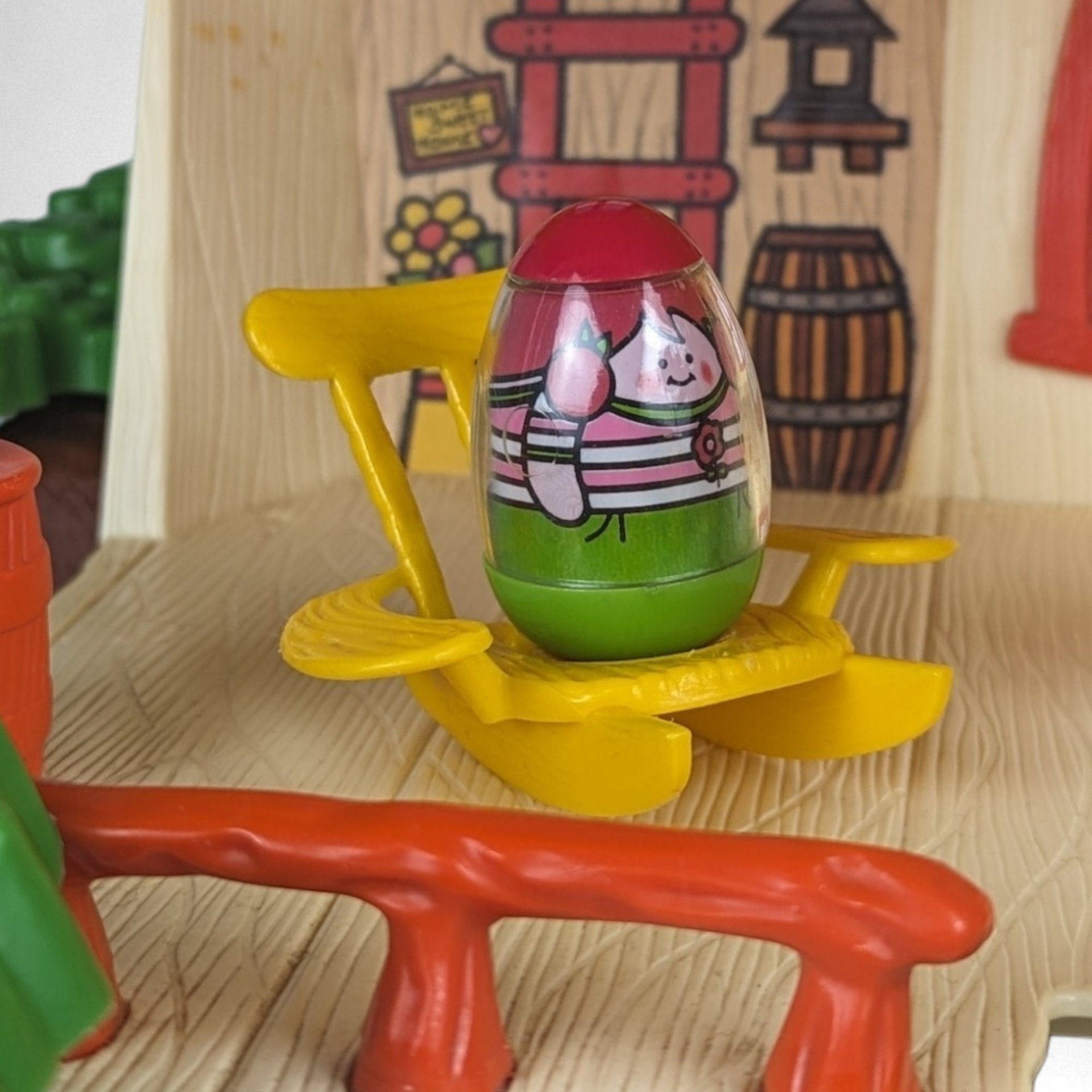 1975 Hasbro Romper Room Weebles Treehouse Playset